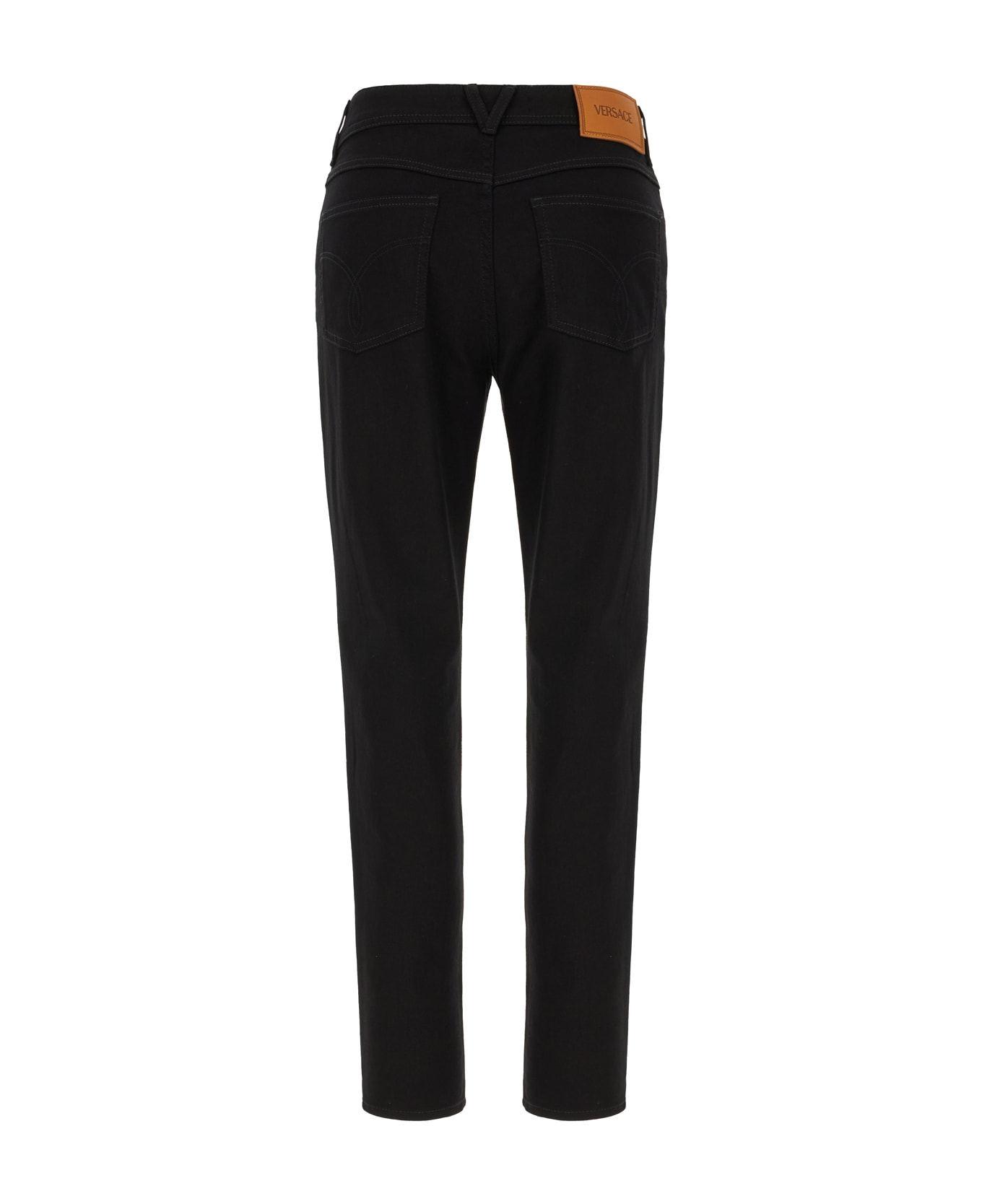 Versace Black Denim Jeans - BLACK