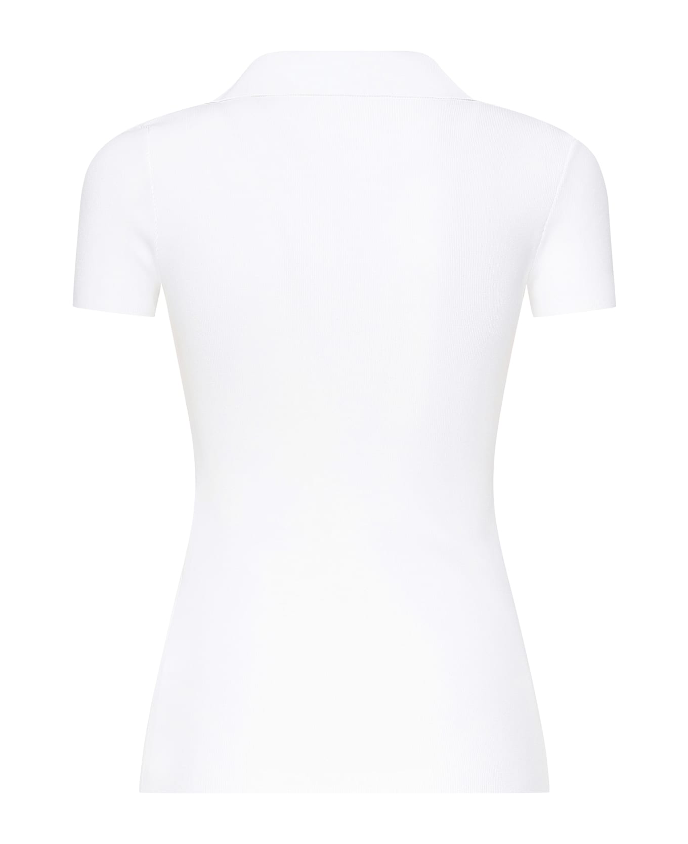 Tシャツ・カットソー BALENCIAGA White Viscose Blend Polo Shirt Balenciaga White Viscose Blend Polo Shirt | italist, ALWAYS
