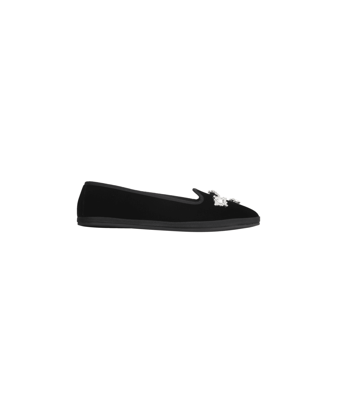 Giannico Friulian Slippers - BLACK