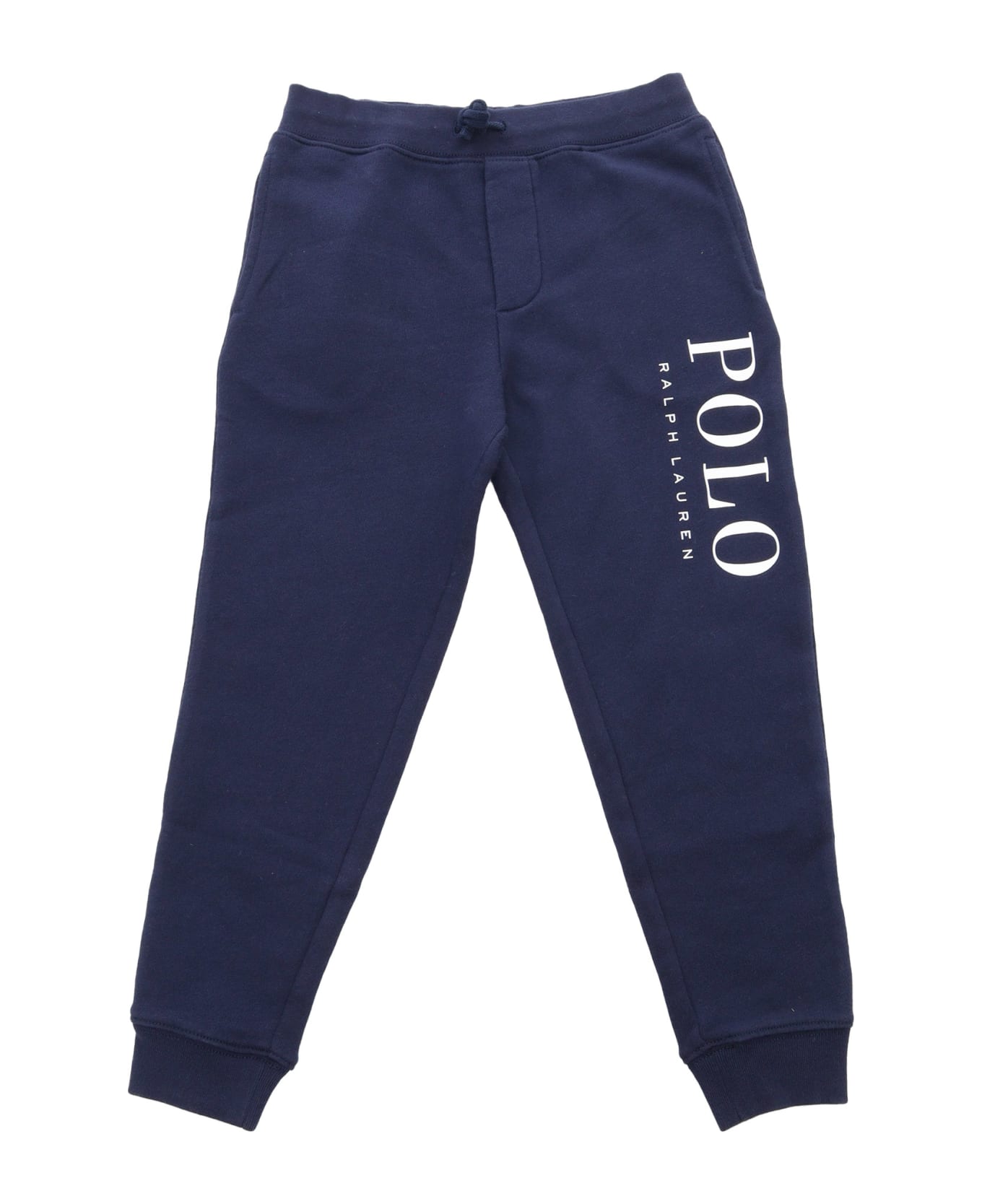 Polo Ralph Lauren Blue Joggers With Logo - BLUE