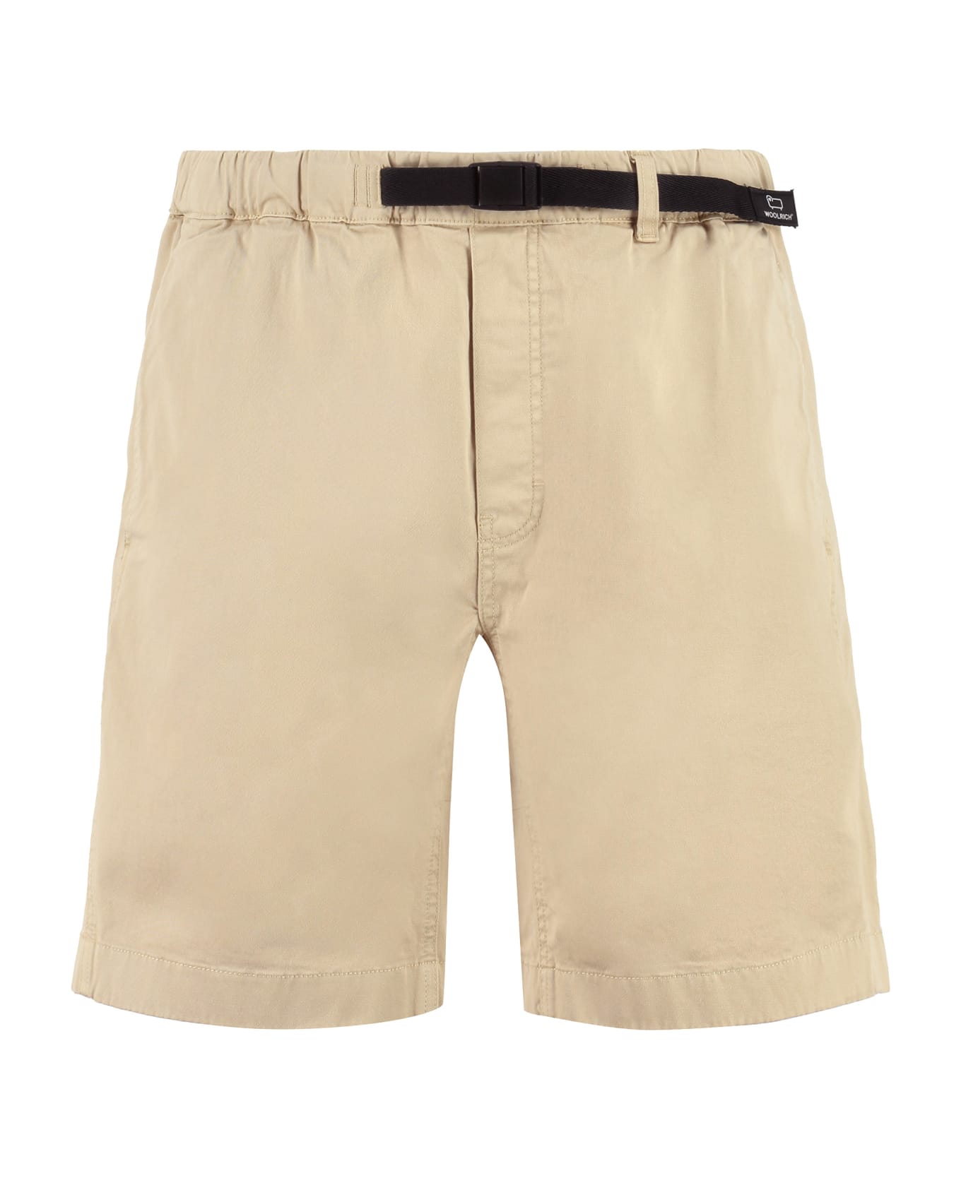 Woolrich Cotton Shorts - Beige