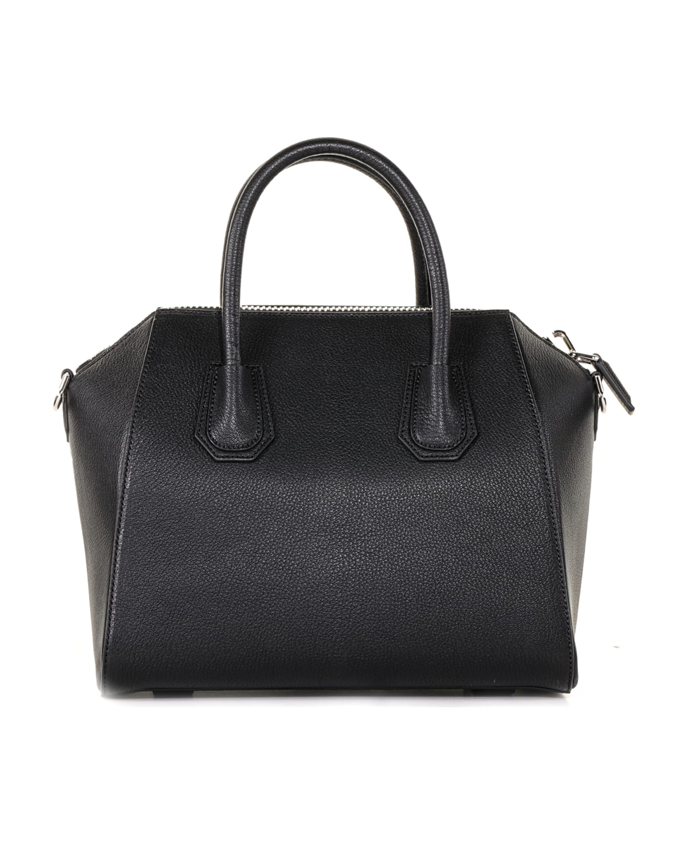 Givenchy Small Antigona Bag With Shoulder Strap - BLACK