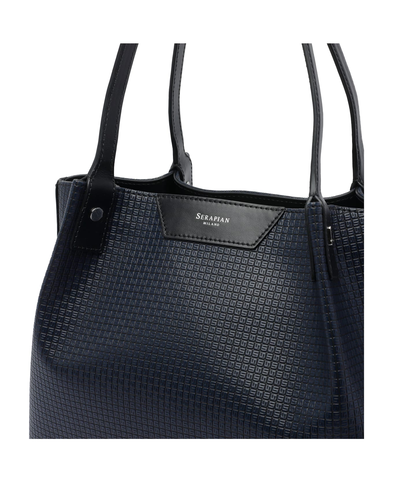 Serapian Small Secret Shoulder Bag - Blue