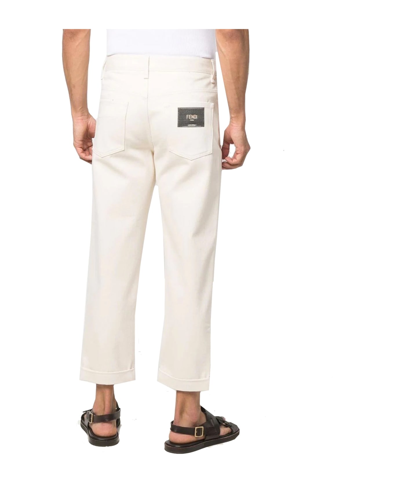 Fendi Denim Jeans - White
