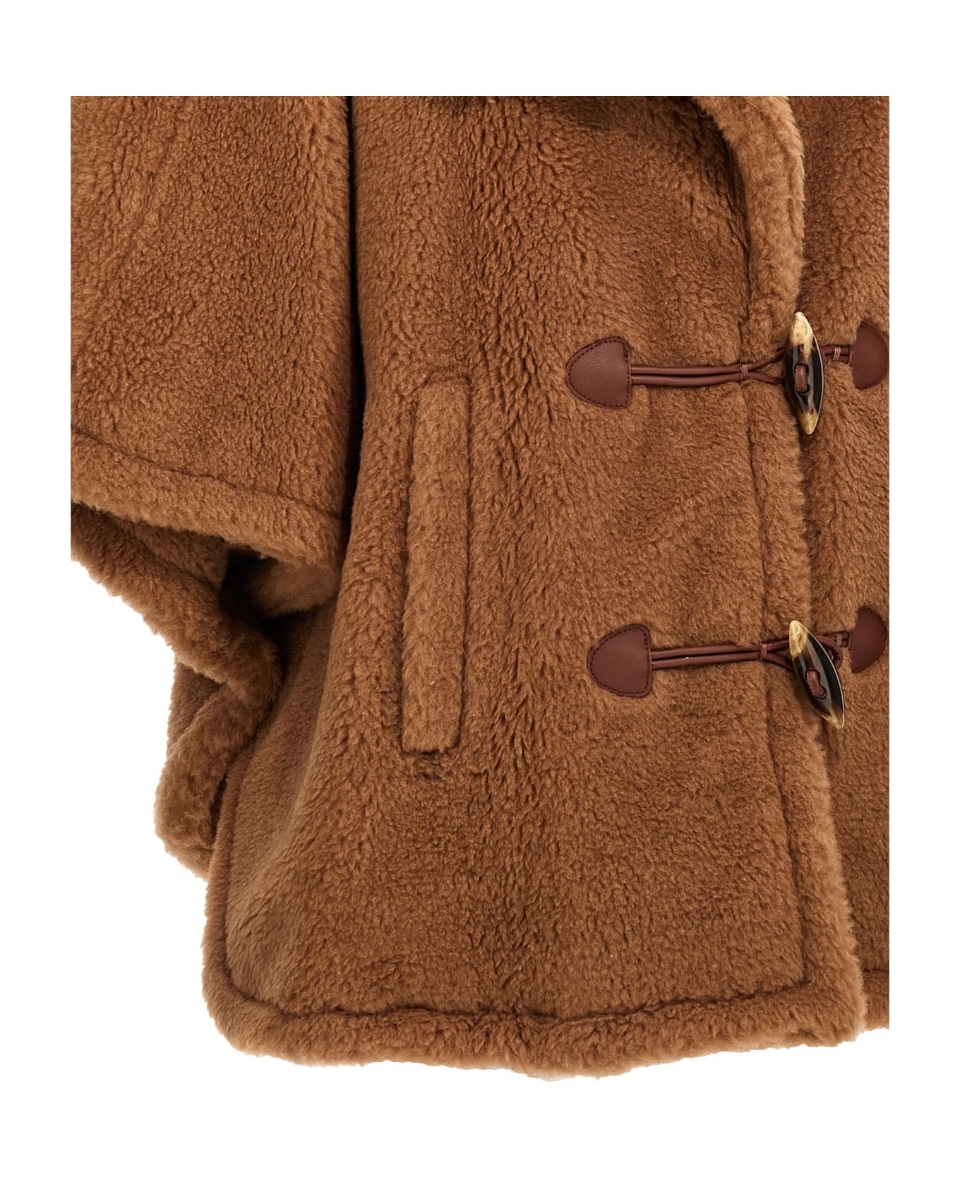 Max Mara 'george' Cape - BROWN