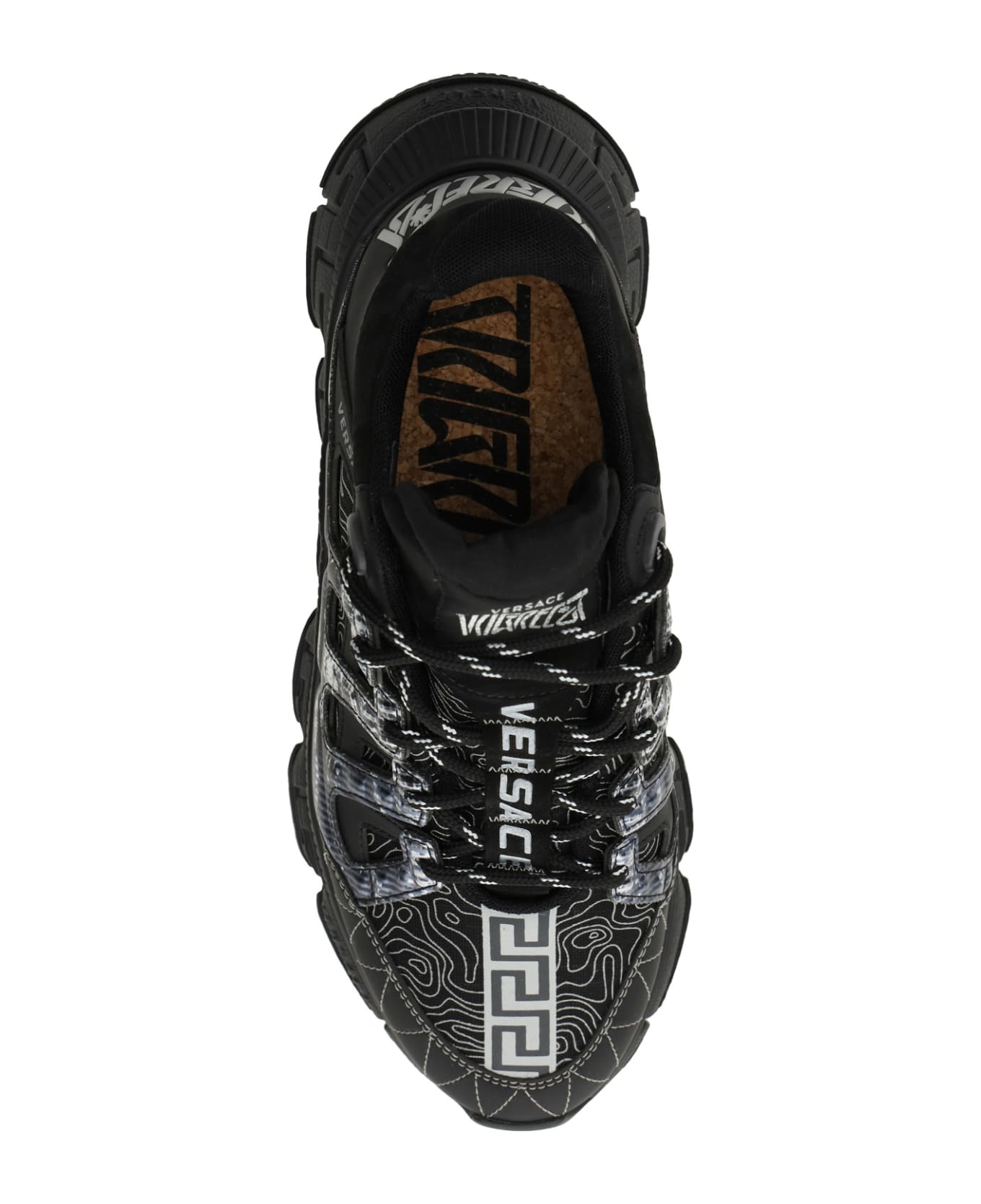 Versace Trigreca Sneakers - black