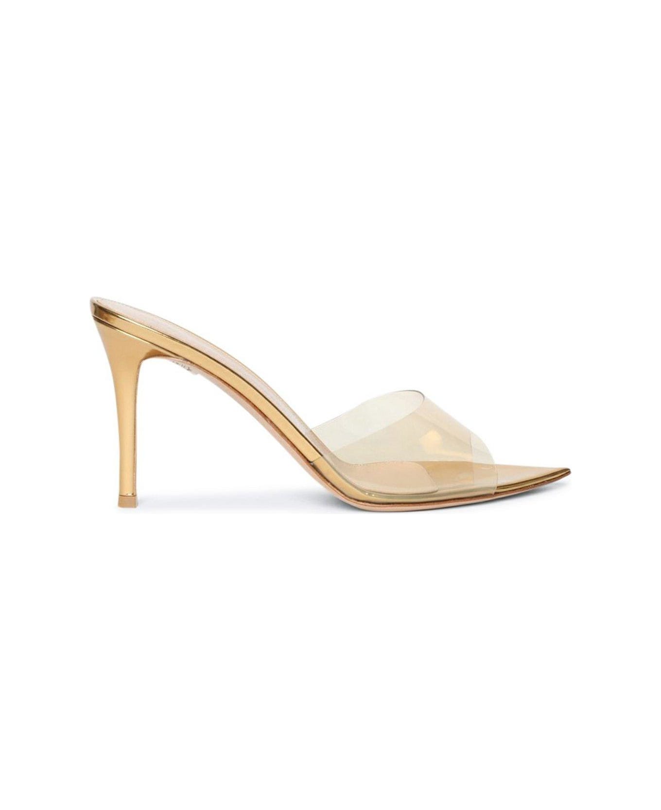 Gianvito Rossi Elle Heeled Sandals - Oro