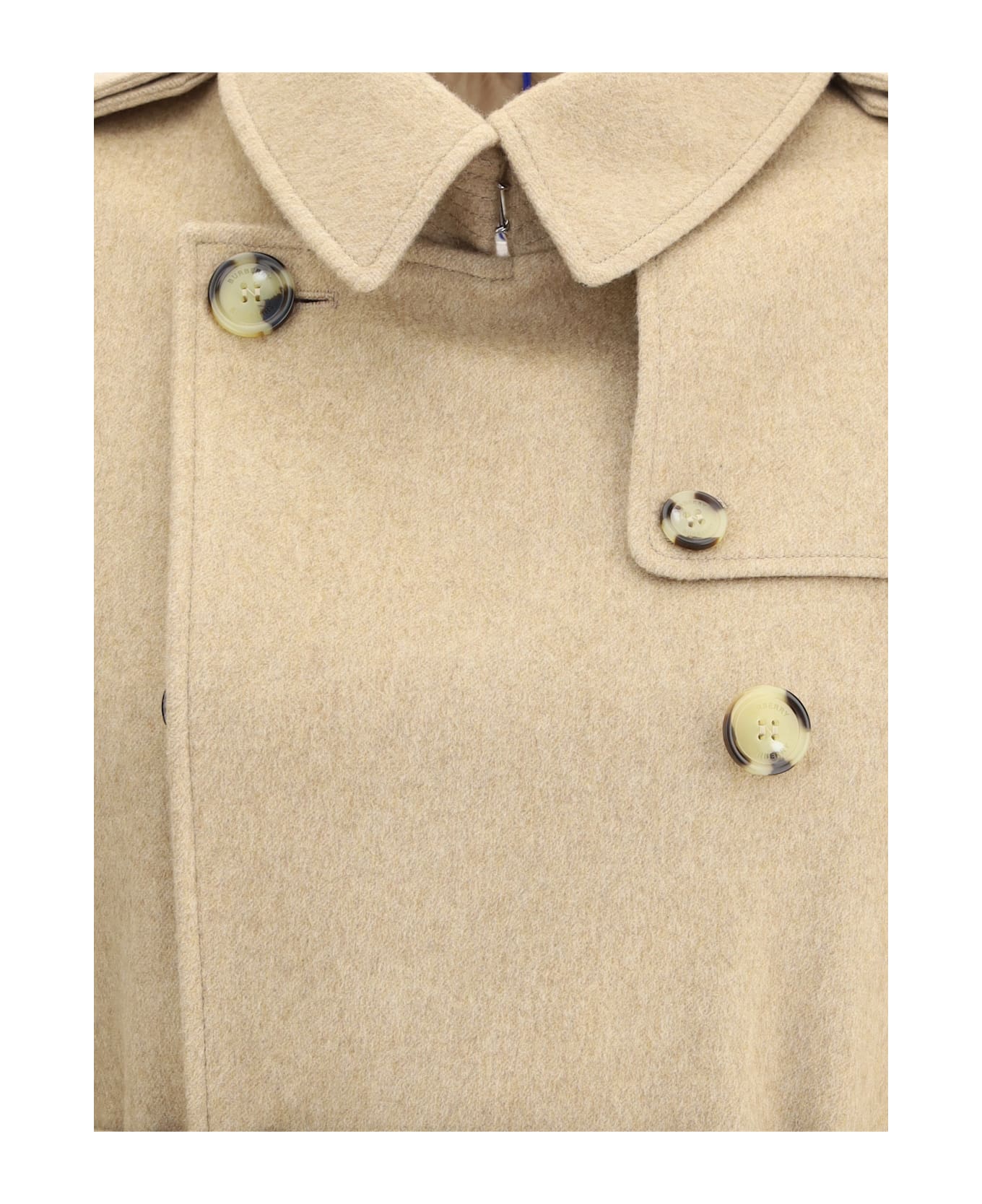 Burberry Kensington Midi Cashmere Coat
