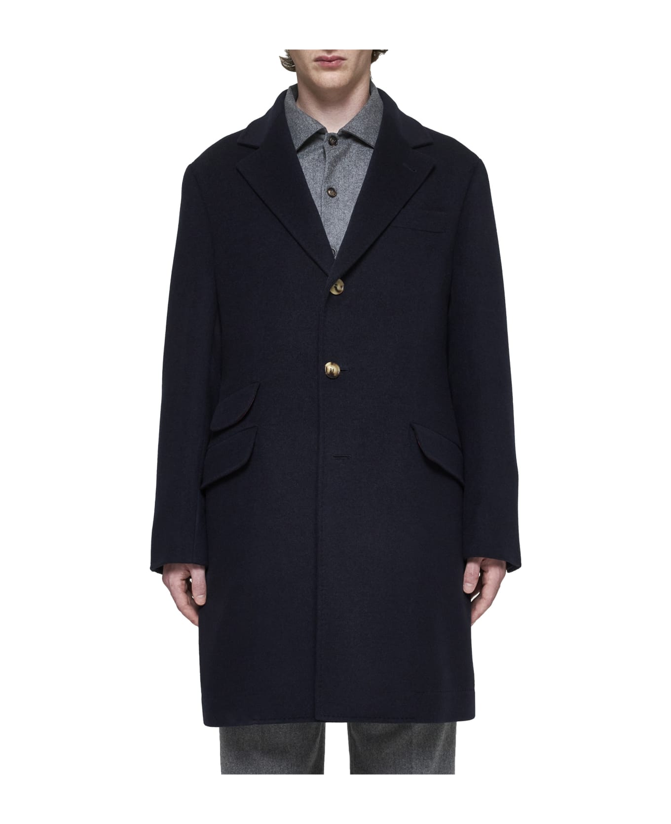 Brunello Cucinelli Coat - Blue