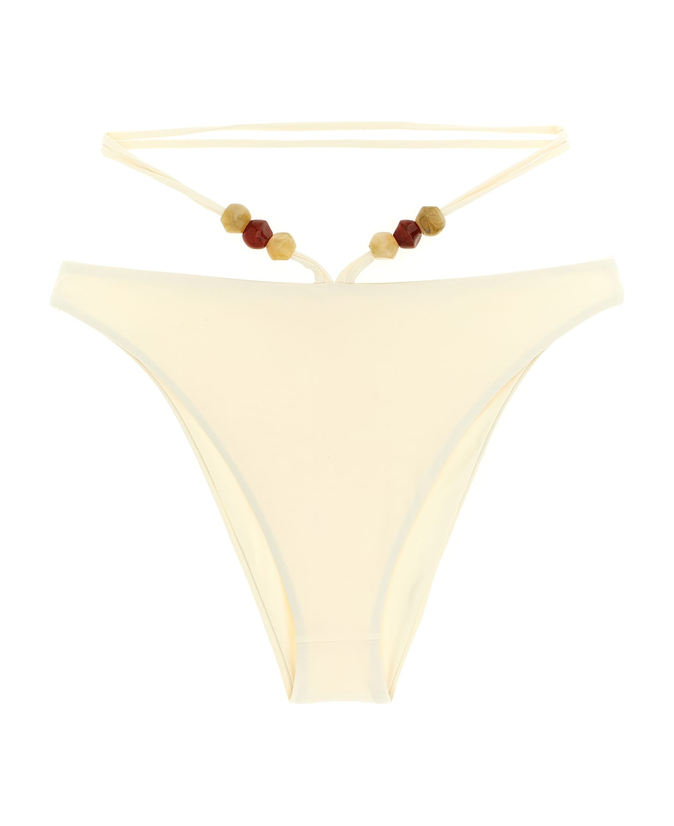 Magda Butrym 're26' Bikini Briefs - White