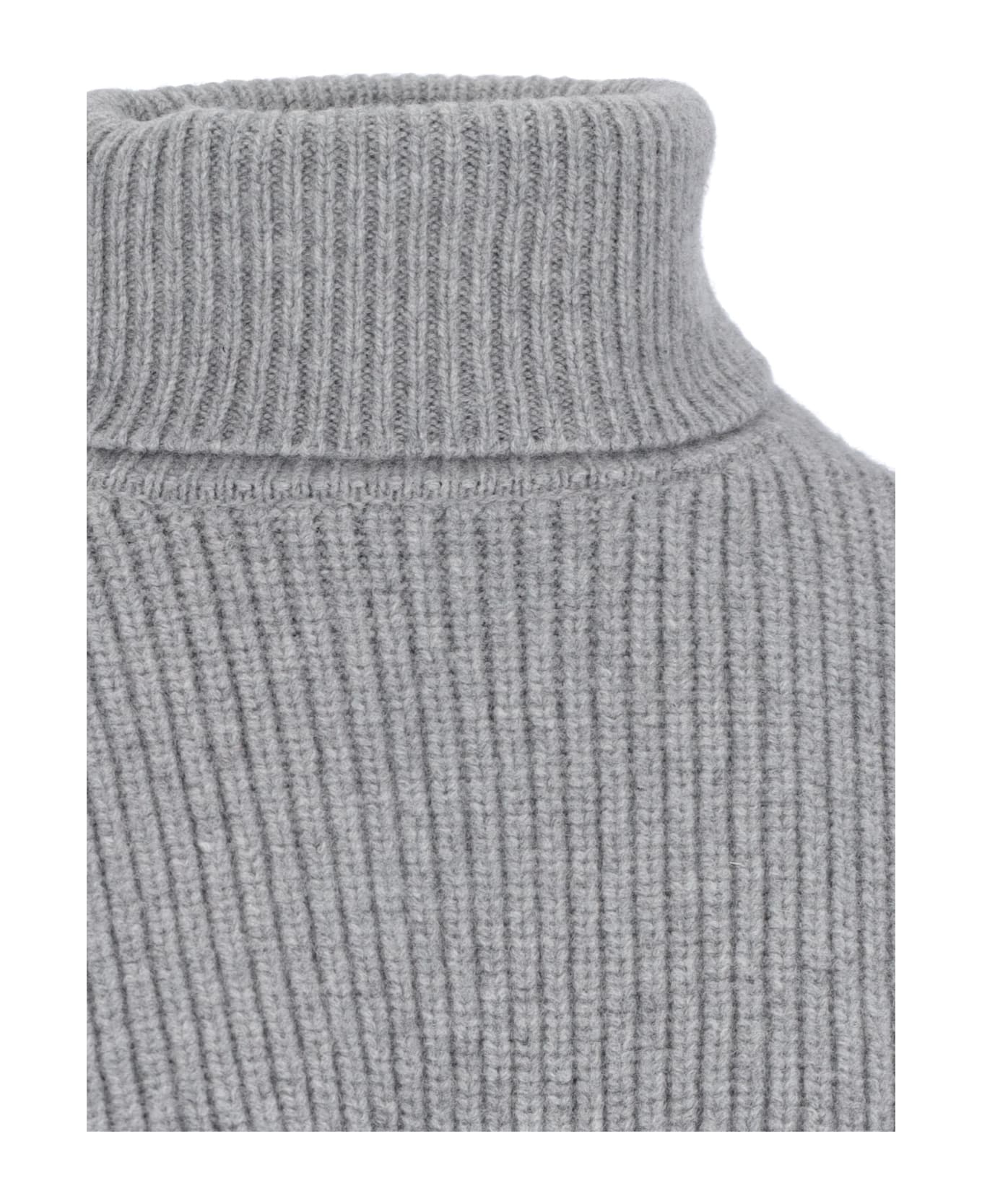 Stella McCartney Virgin Wool And Cashmere Cape - Gray