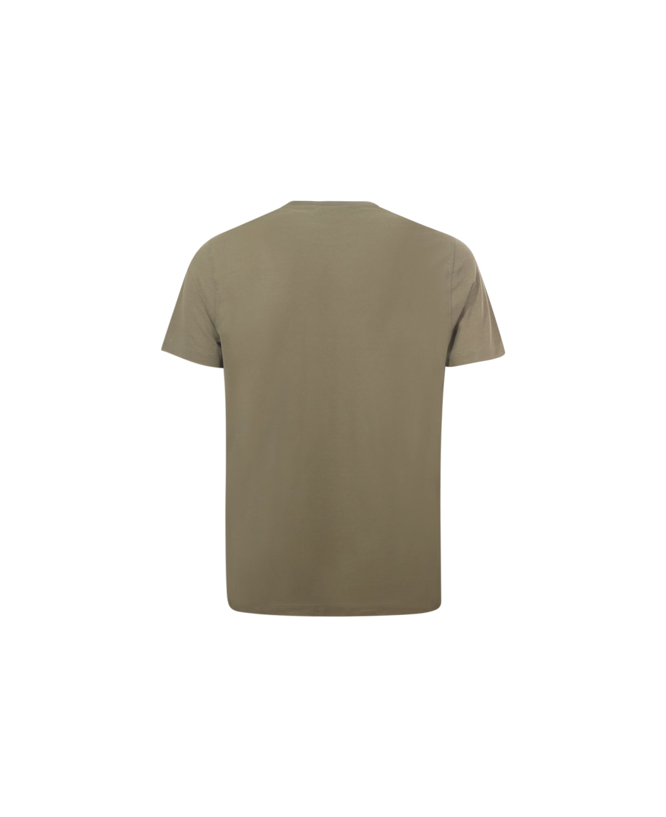 Zanone T-shirt Zanone In Icecotton - Army green