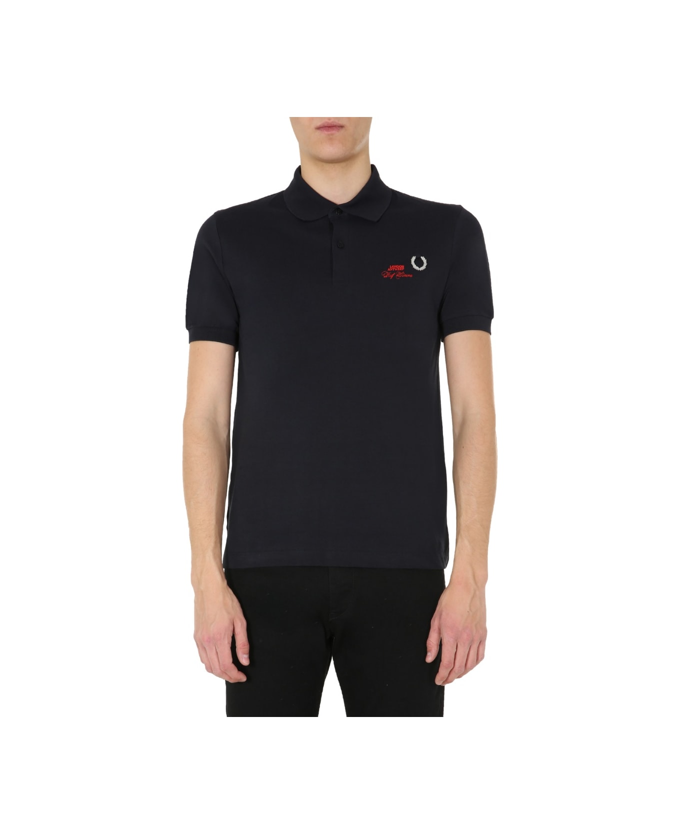 Fred Perry by Raf Simons Slim Fit Polo - BLUE