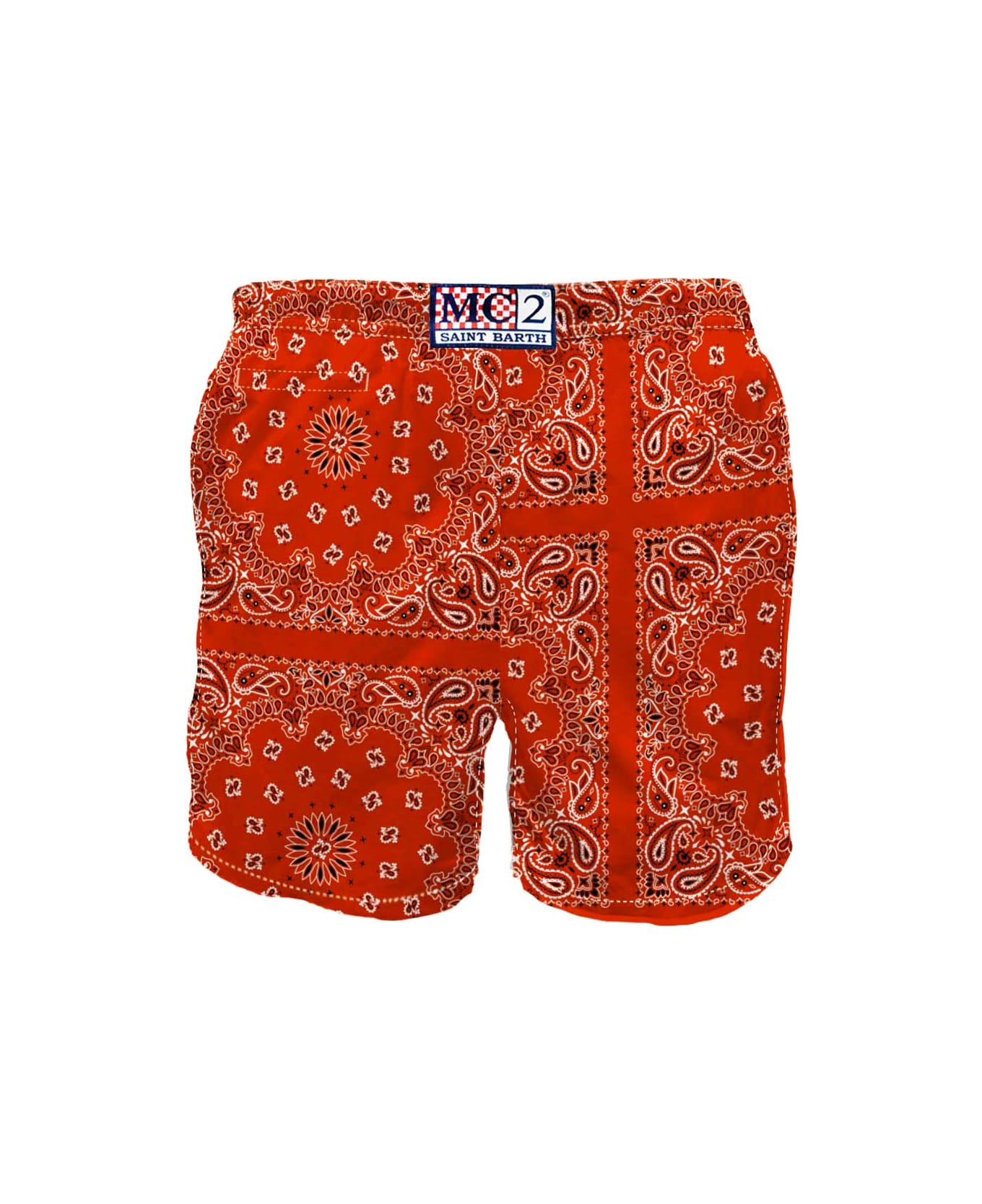 MC2 Saint Barth Red Man Swim Shorts - RED