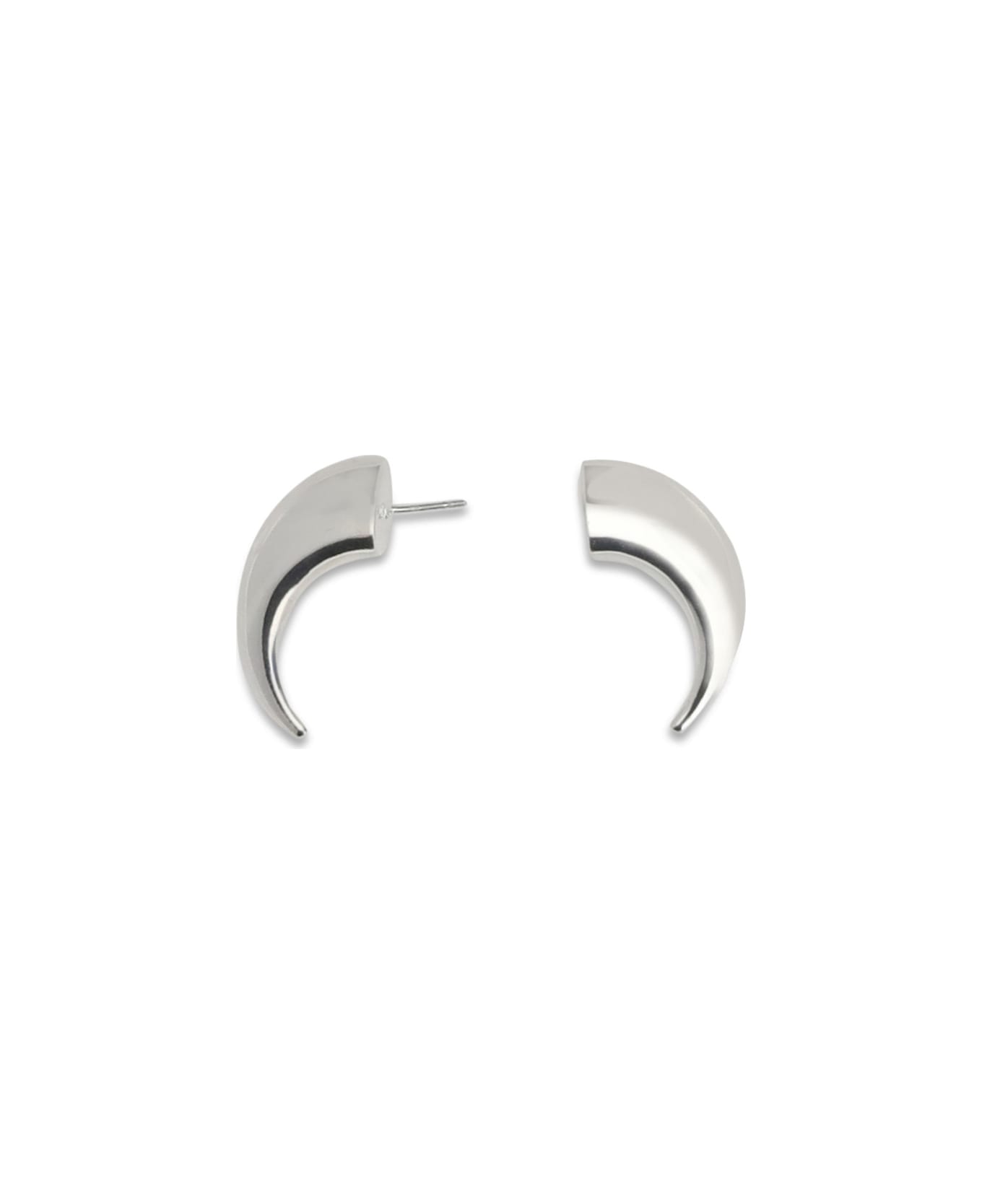 Marine Serre Regenerated Moon Stud Earring