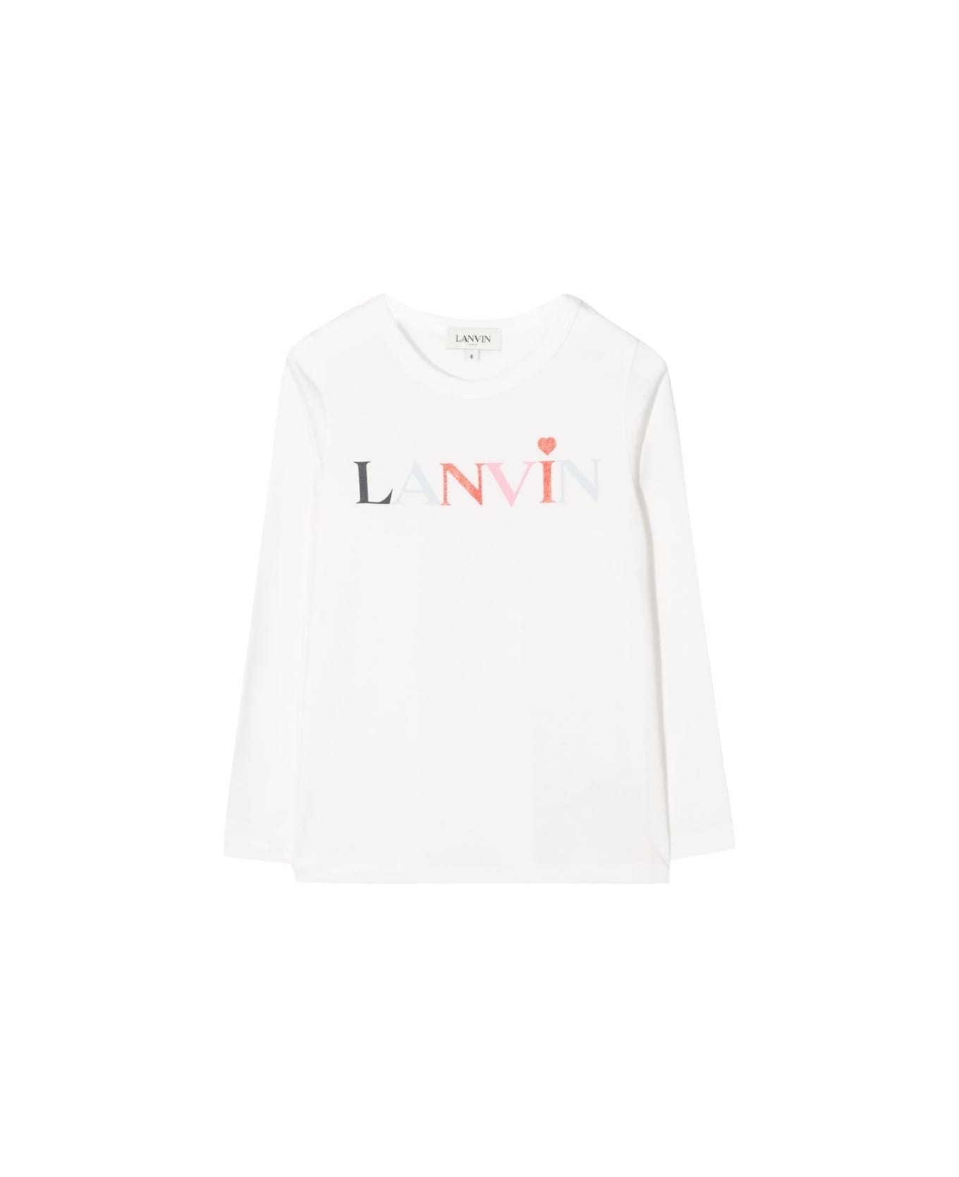 Lanvin T-shirt Con Logo - WHITE