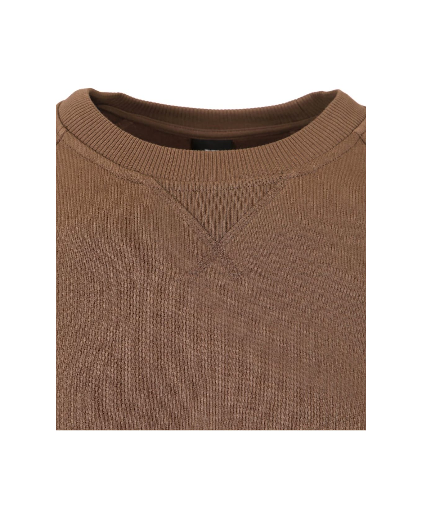 The North Face Crewneck Cotton Sweatshirt - Brown