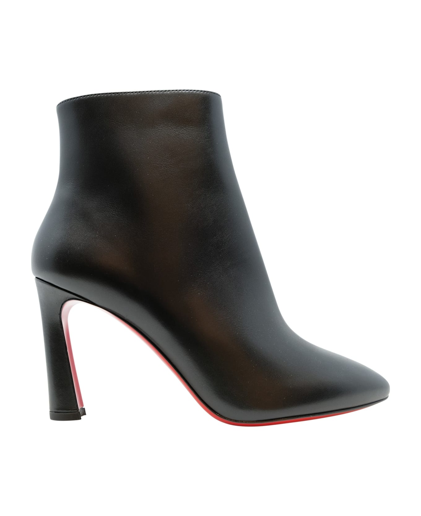 Christian Louboutin Black Leather So Eleonor Ankle Boots