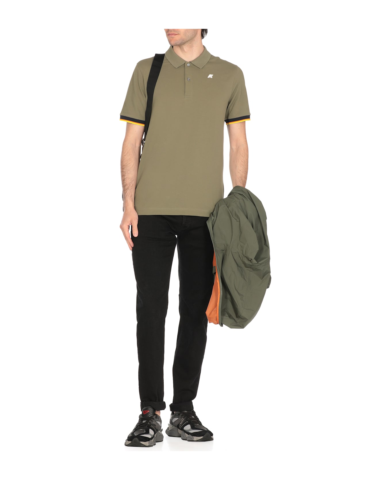 K-Way Vincent Polo Shirt - Green Lichen
