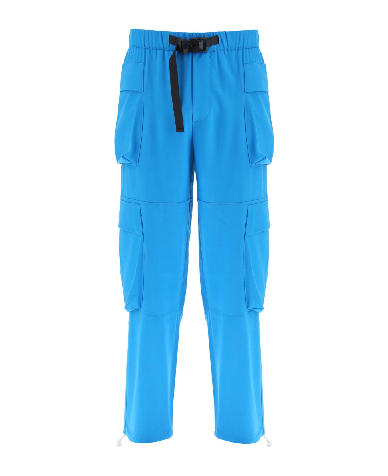 Bonsai Stretch Wool Cargo Pants - AZURE (Light blue)