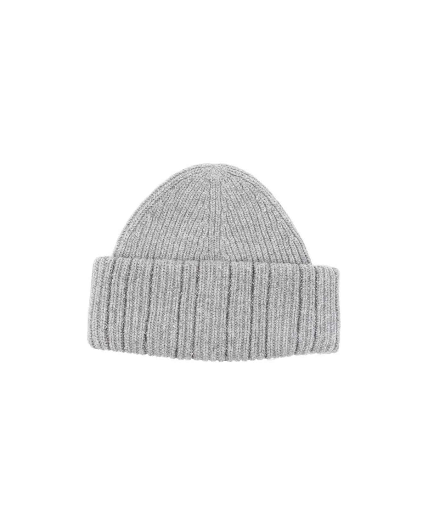 Fabiana Filippi Wool Beanie - Grey