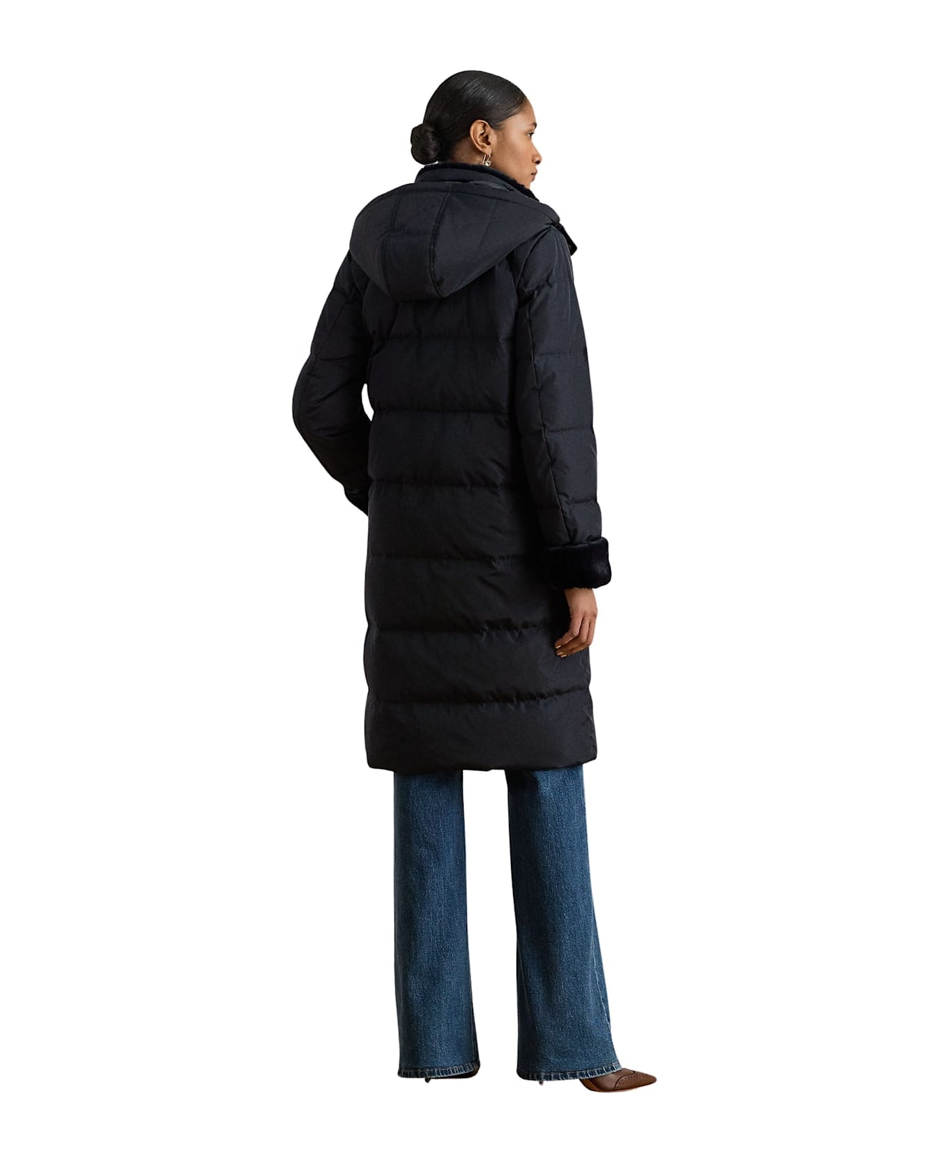 Ralph Lauren Dw Fsh Hd Cf Insulated Coat - Dk Navy