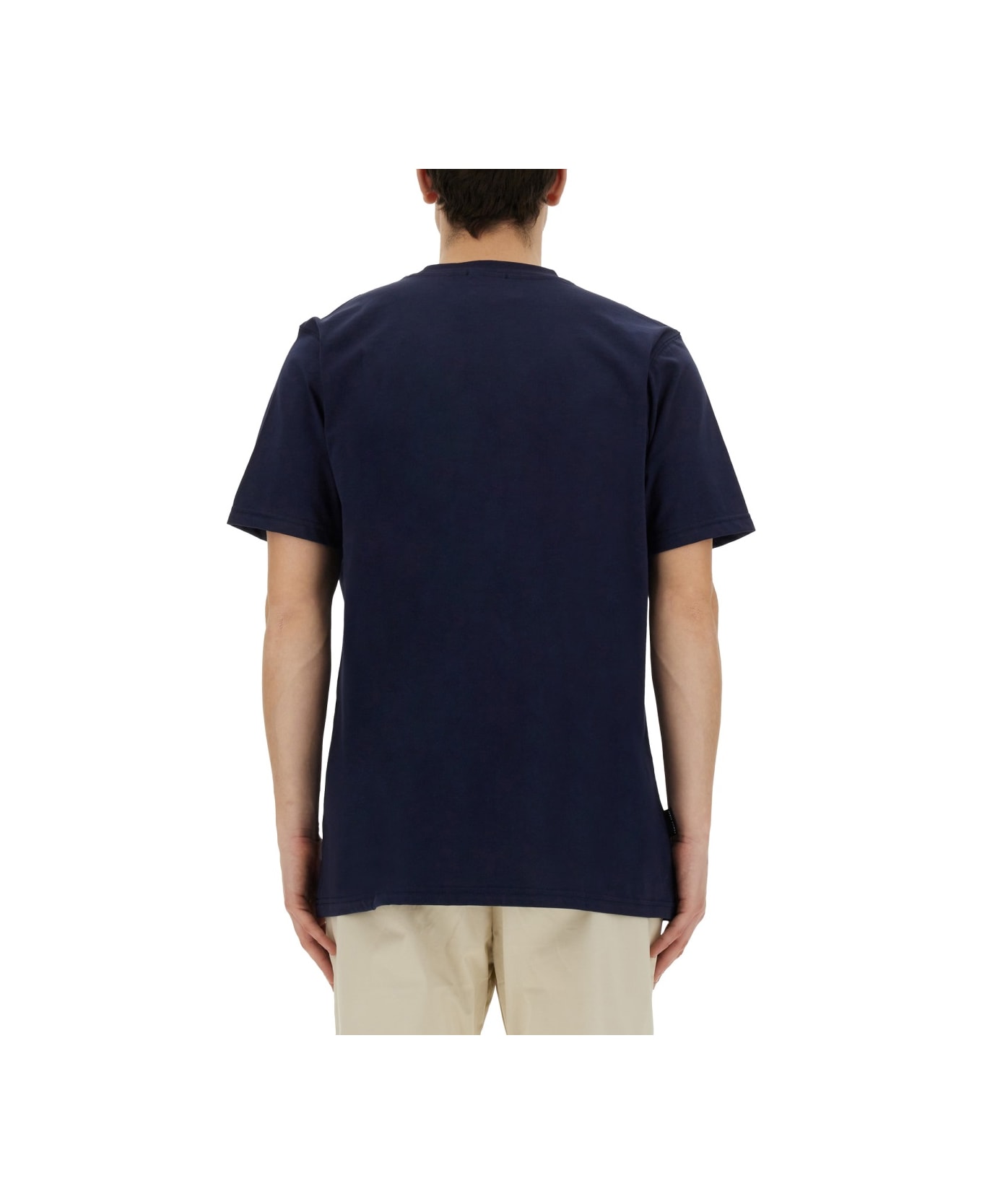Family First Milano T-shirt With "caviar" Print - BLUE