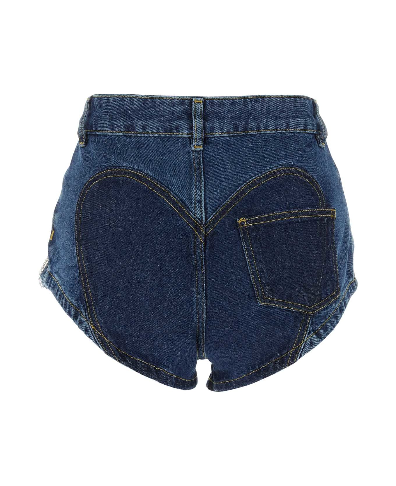AREA Denim Shorts - LIGHTBLUE ショートパンツ