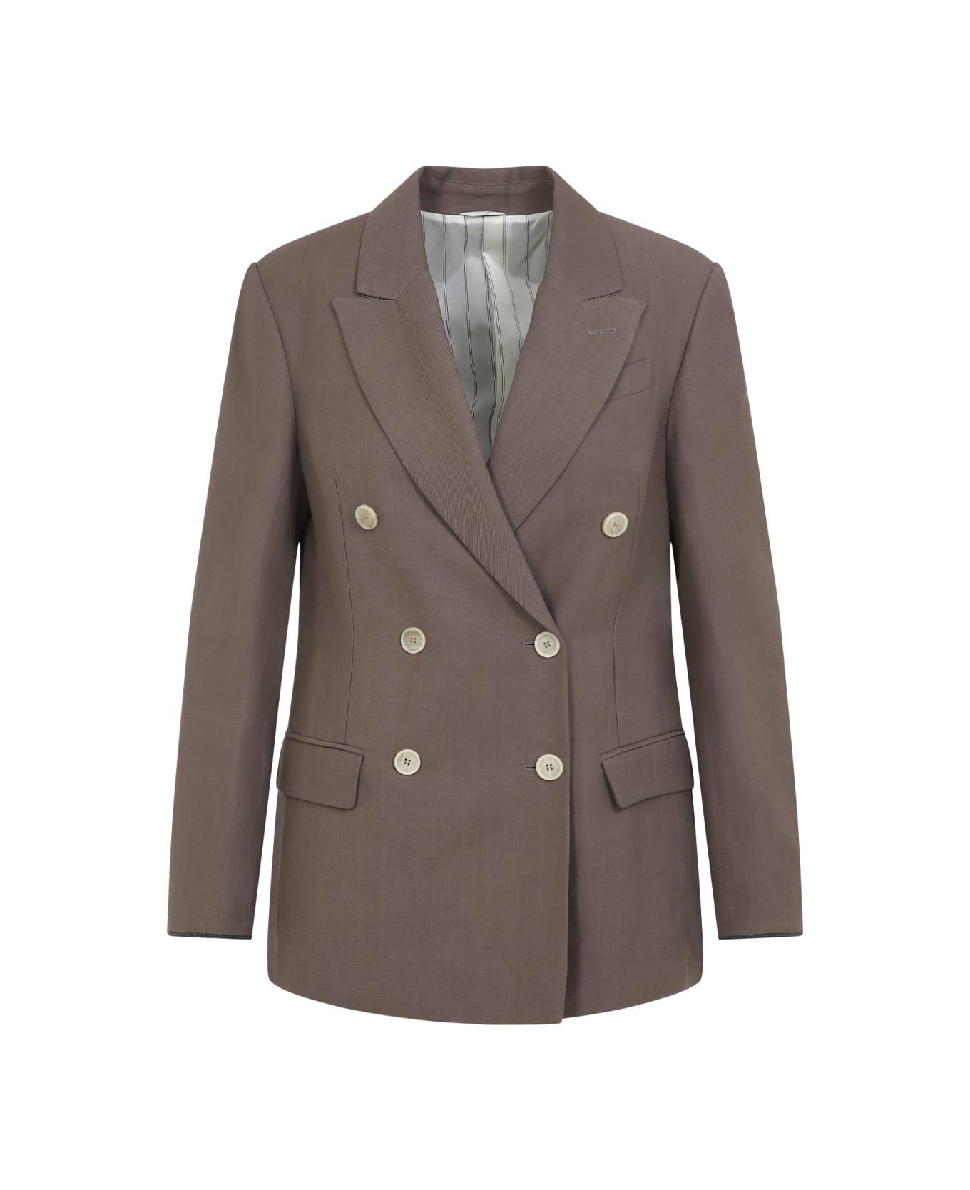 Brunello Cucinelli Tailleur Jacket - Cacao
