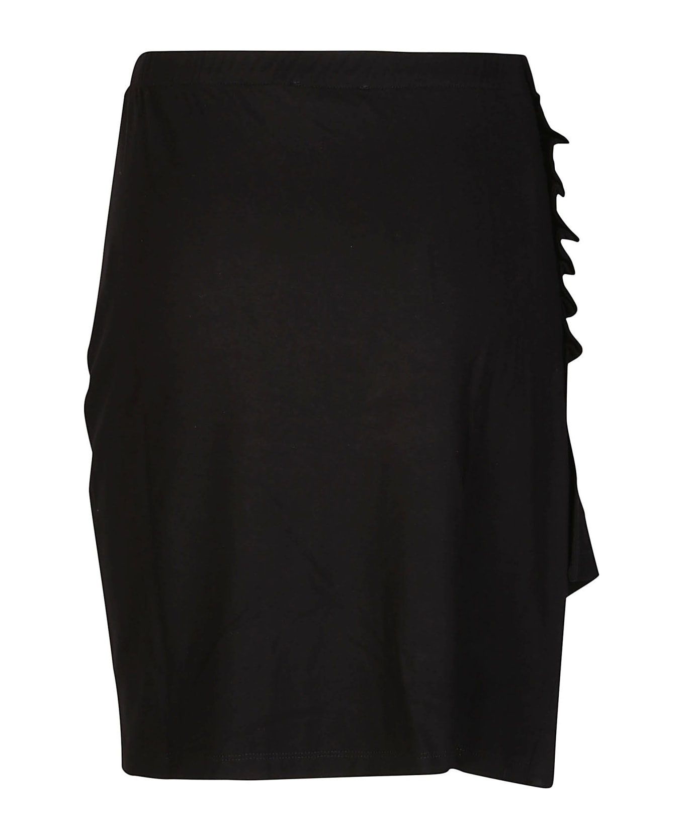 Paco Rabanne Asymmetric Mini Skirt - Black スカート