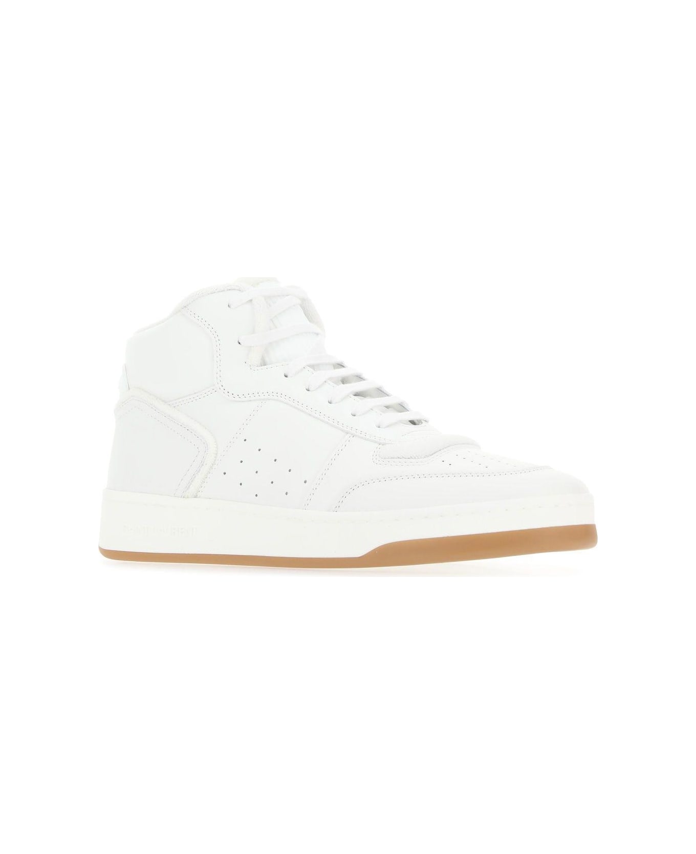 Saint Laurent Sl/80 Sneakers - White スニーカー