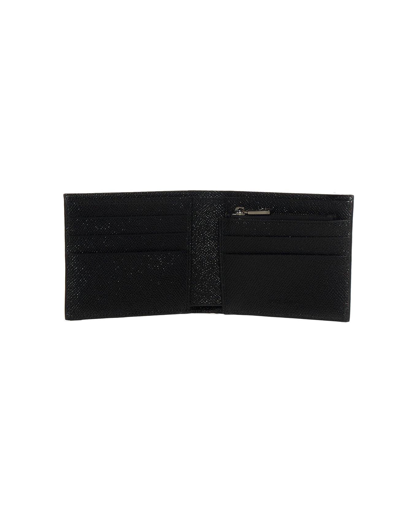 Dolce & Gabbana Logo Bi-fold Wallet - Nero
