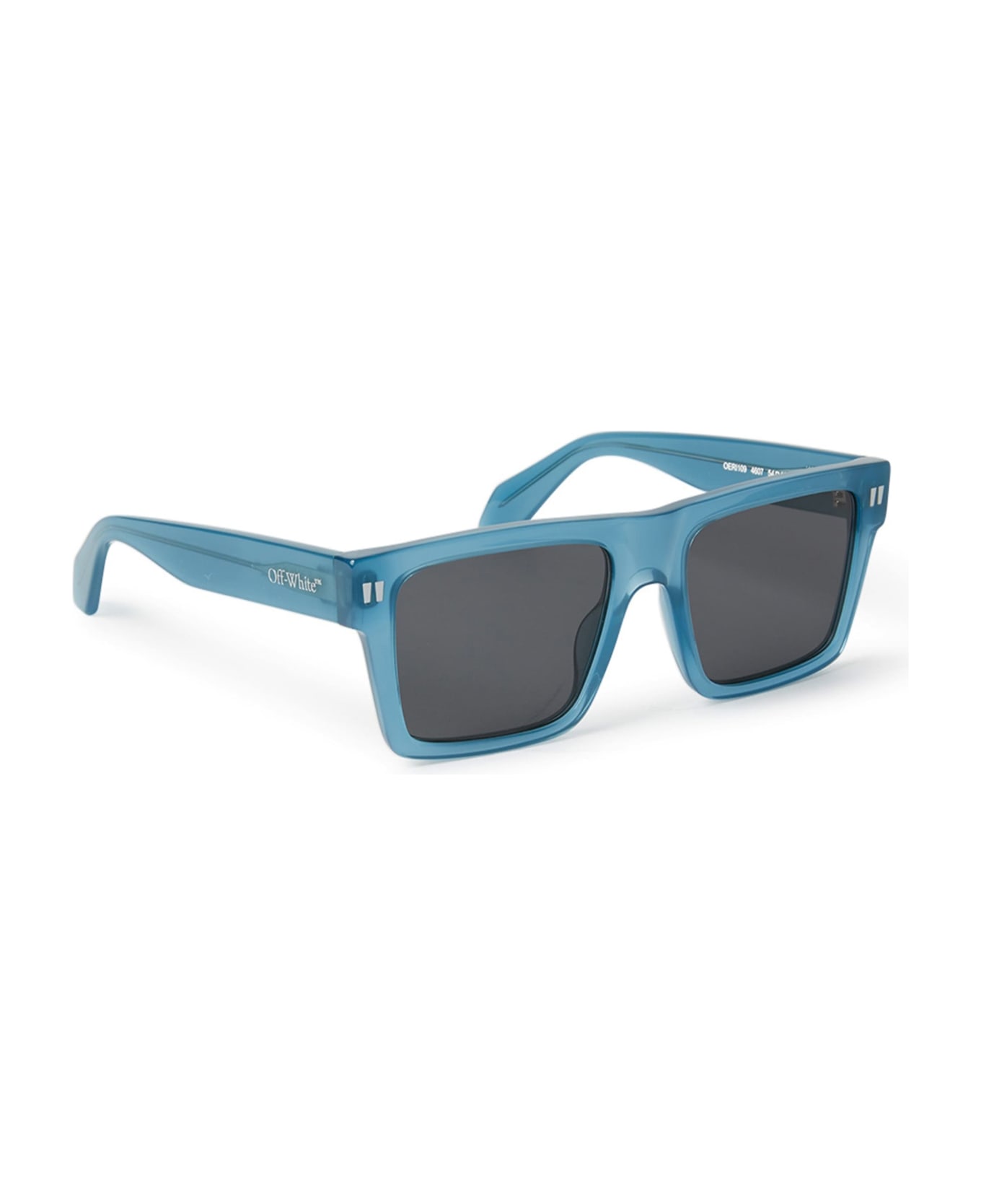 Off-White Lawton - Blue / Dark Grey Sunglasses - blue