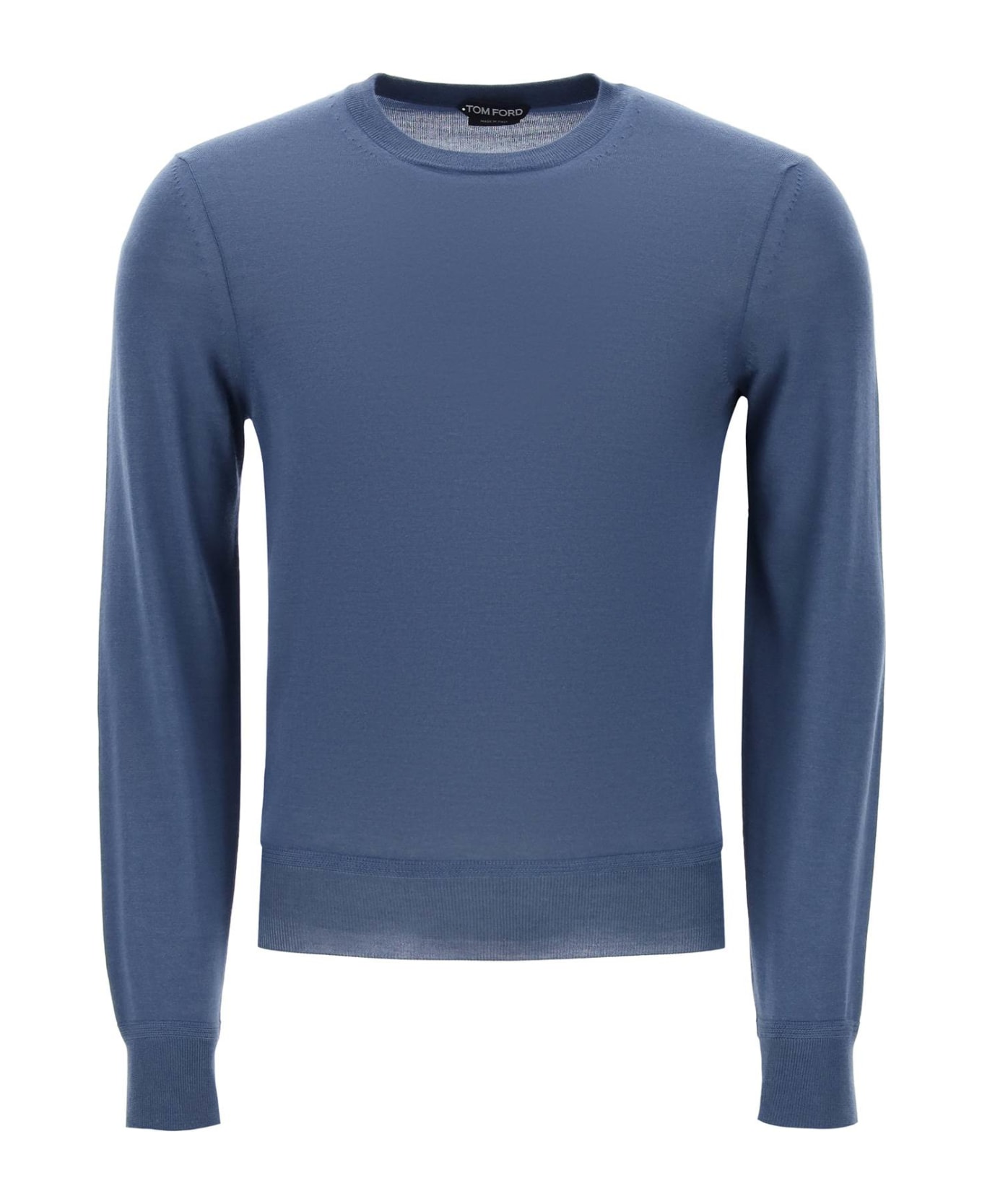 Tom Ford Light Silk-cashmere Sweater - ADMIRAL BLUE (Blue) ニットウェア