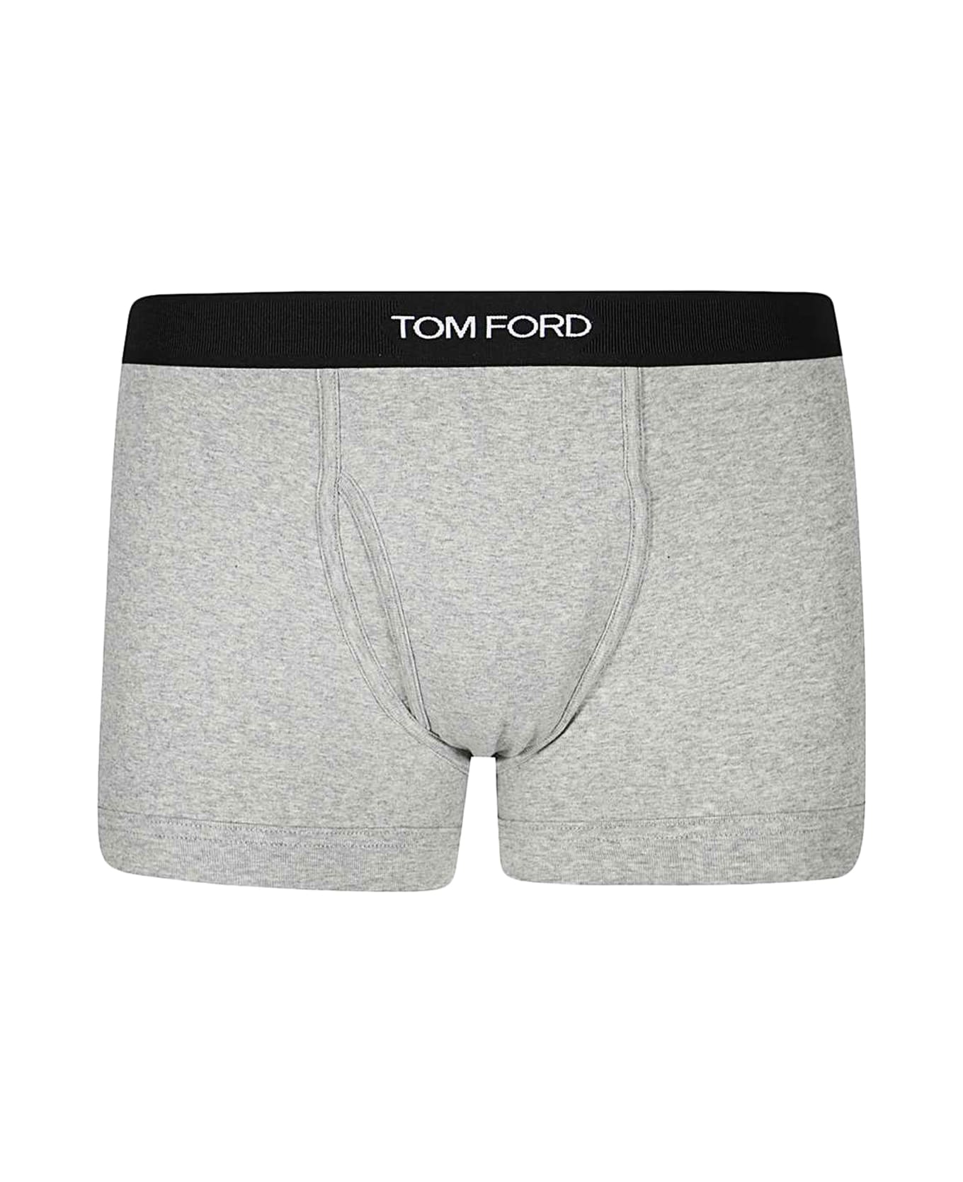 Tom Ford Bi-pack Cotton Stretch Jersey Brief - Grey