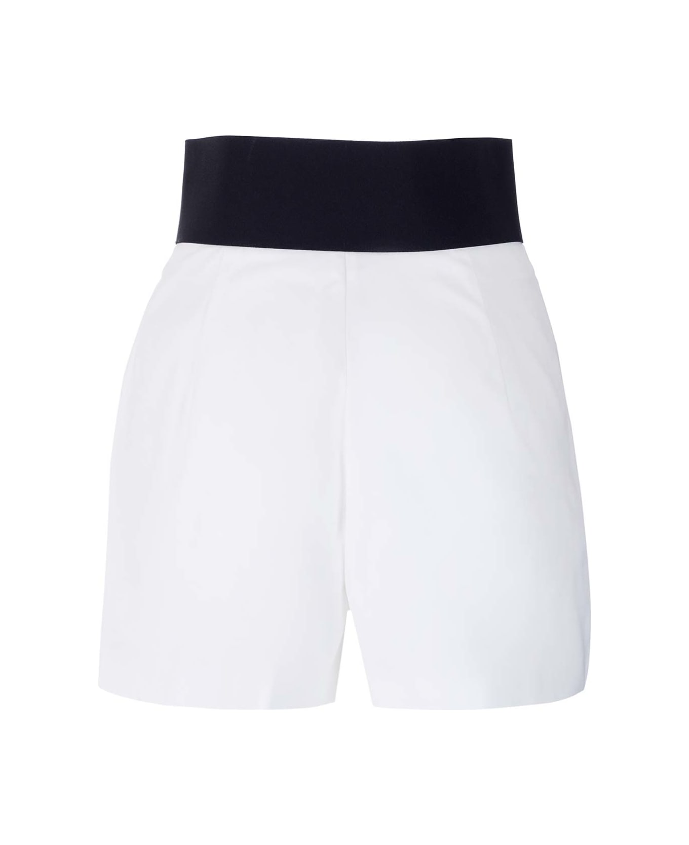 Alaia Belted Short - White