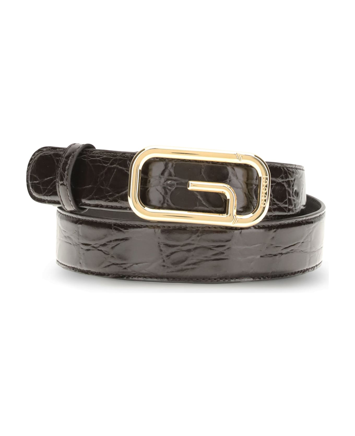 Gucci Reversible Belt Featuring A G Square Buckle