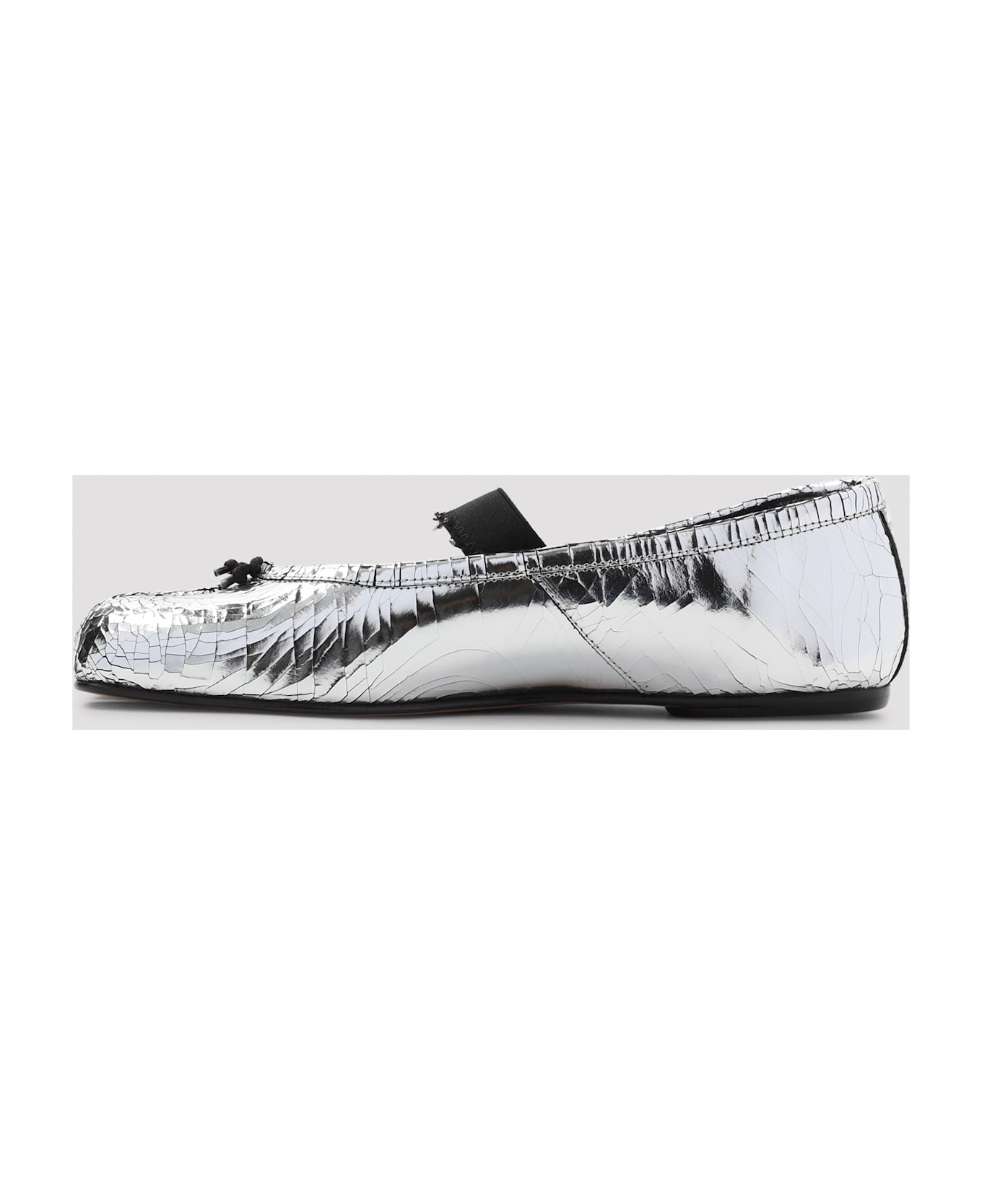 Maison Margiela Ballet Shoe - Silver Black