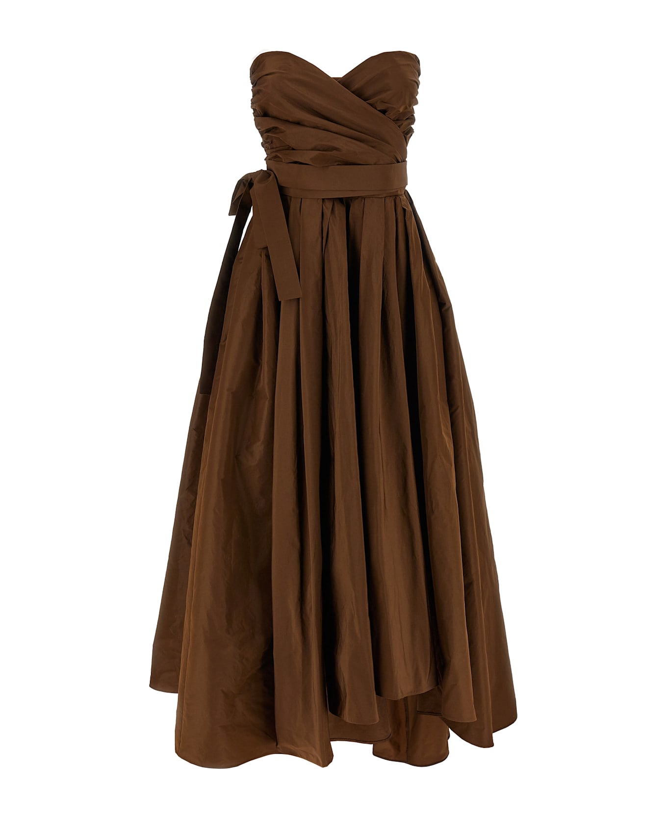 ワンピース PINKO SS25 'Pappagallo' dress (104937Y3LE L71) Pappagallo taffeta dress for women 104937y3le Nude