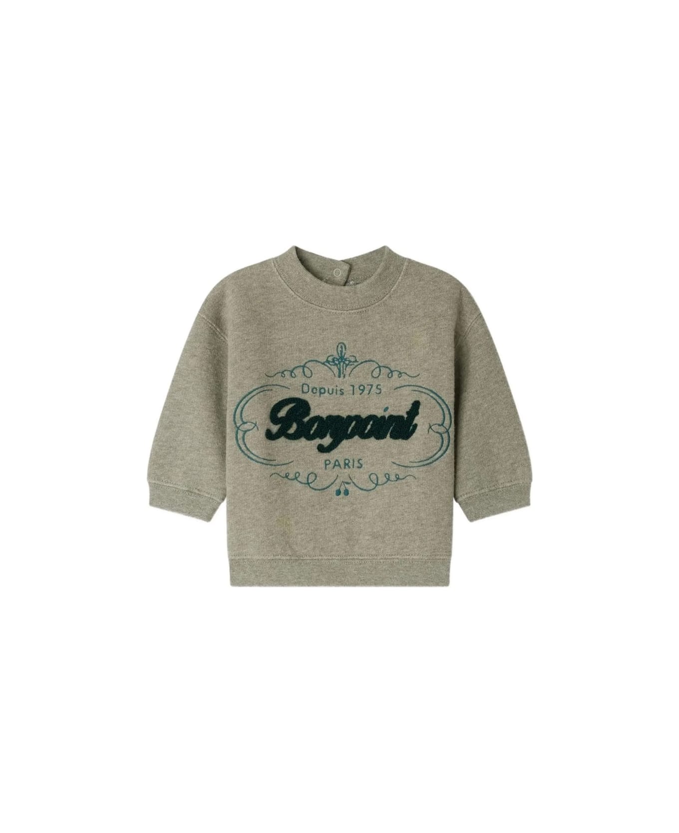 Bonpoint "dady" Sweater - GREEN