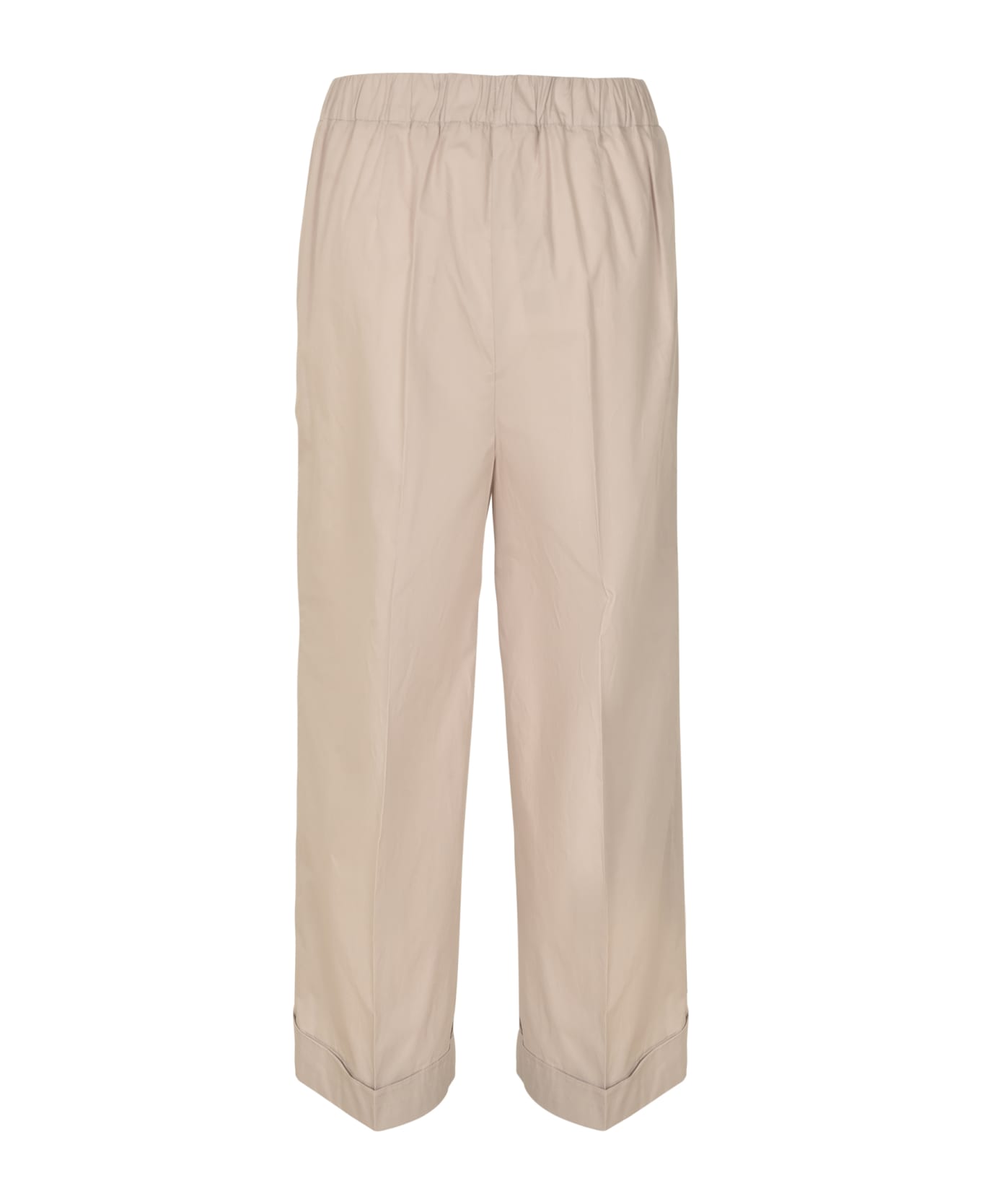 Kiltie Cropped Trousers Pepe - Grey