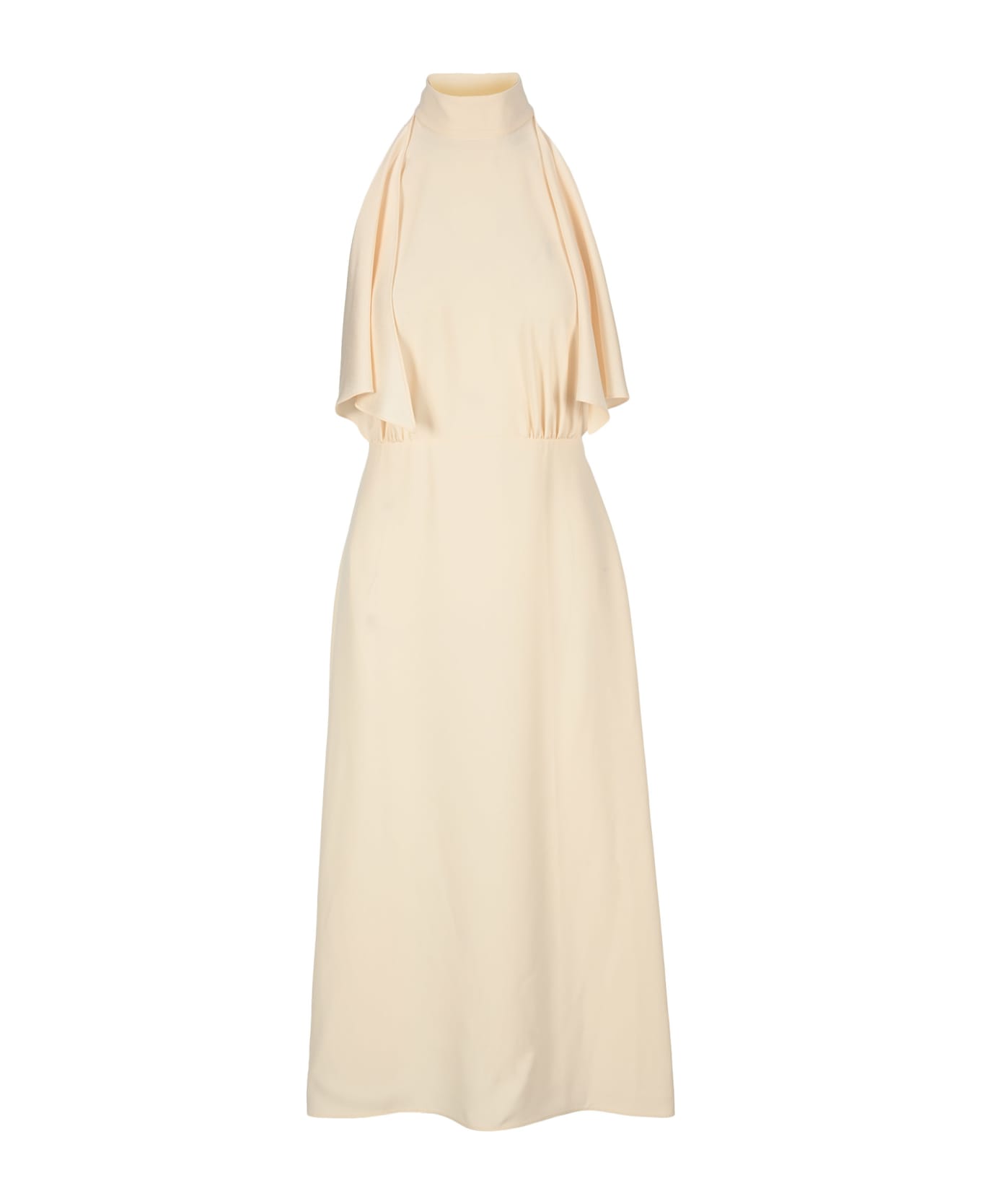 Prada Satin Ruffled Dress - SILK