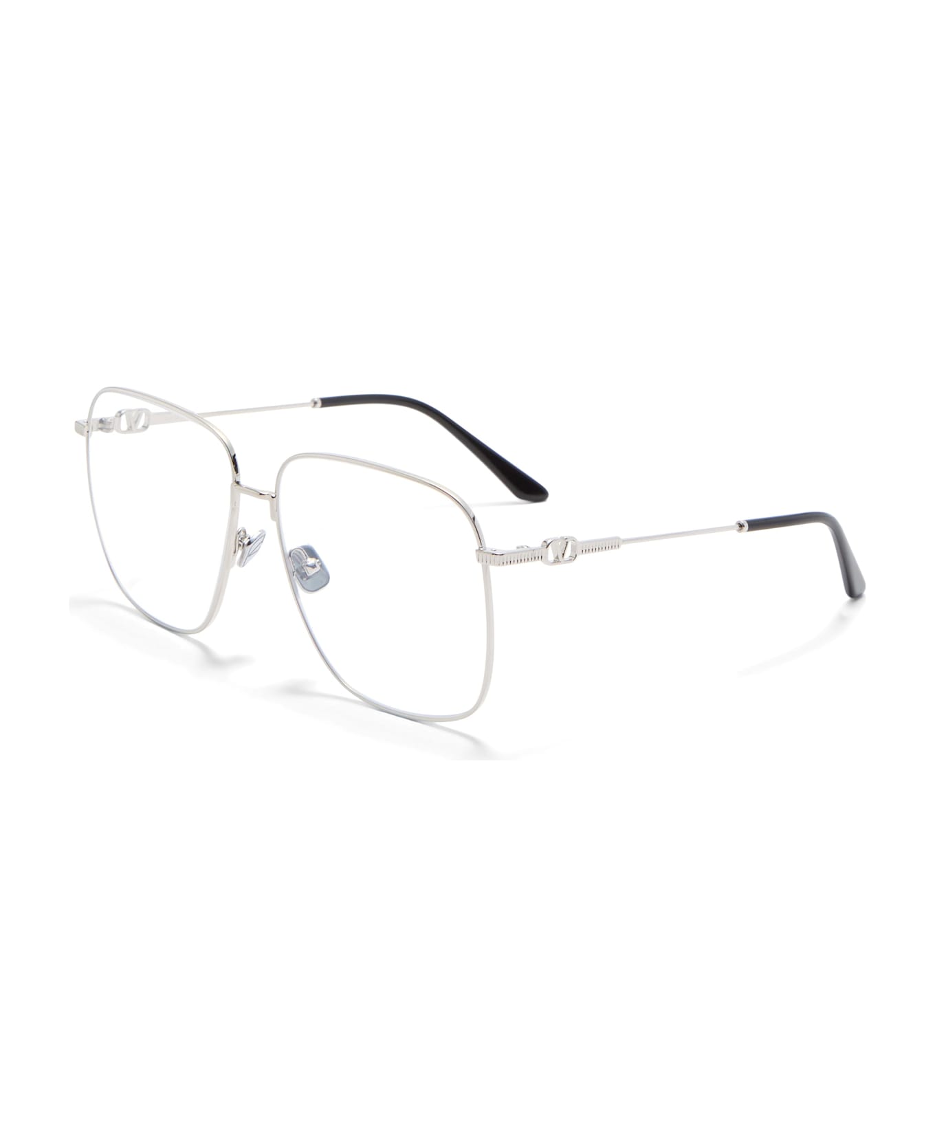 Valentino Eyewear Vlx-171c - Silver / Black Rx Glasses - silver/black