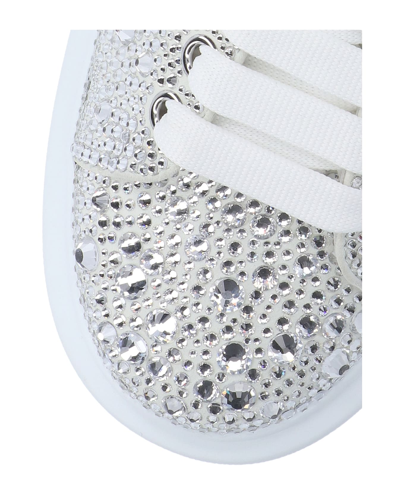 Alexander McQueen Oversize Crystals Sneakers - 9329