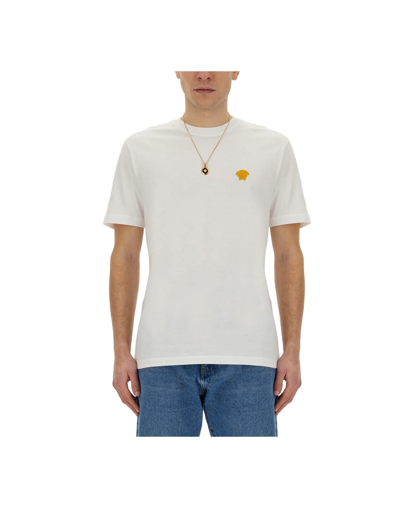 Versace "jellyfish" T-shirt - WHITE