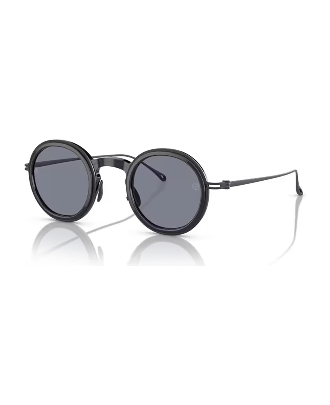 Giorgio Armani Ar6147t Shiny Transparent Blue Sunglasses - Shiny Transparent Blue