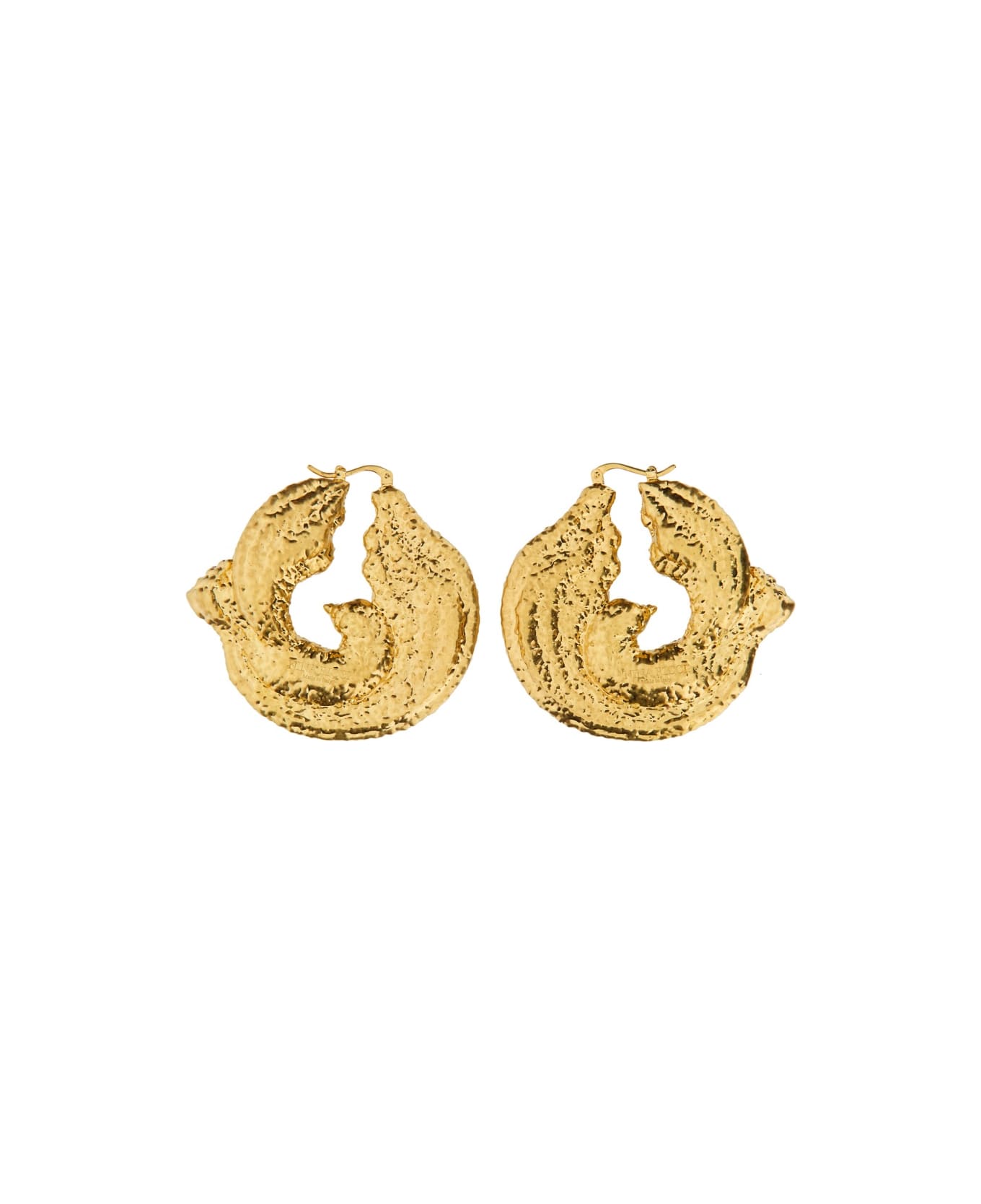 Nina Ricci Twisted Earrings - GOLD