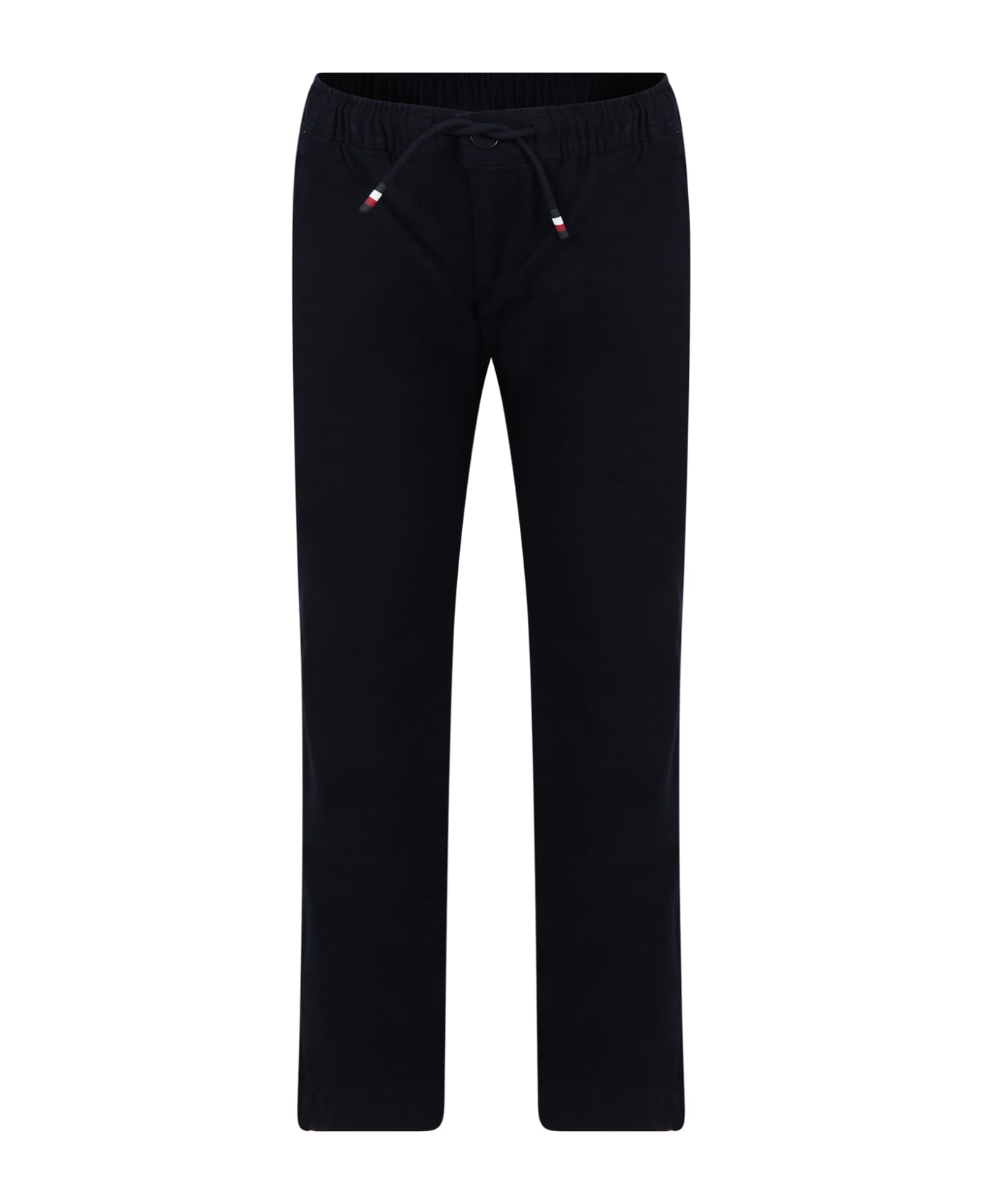Tommy Hilfiger Blue Trousers For Boy - Blue