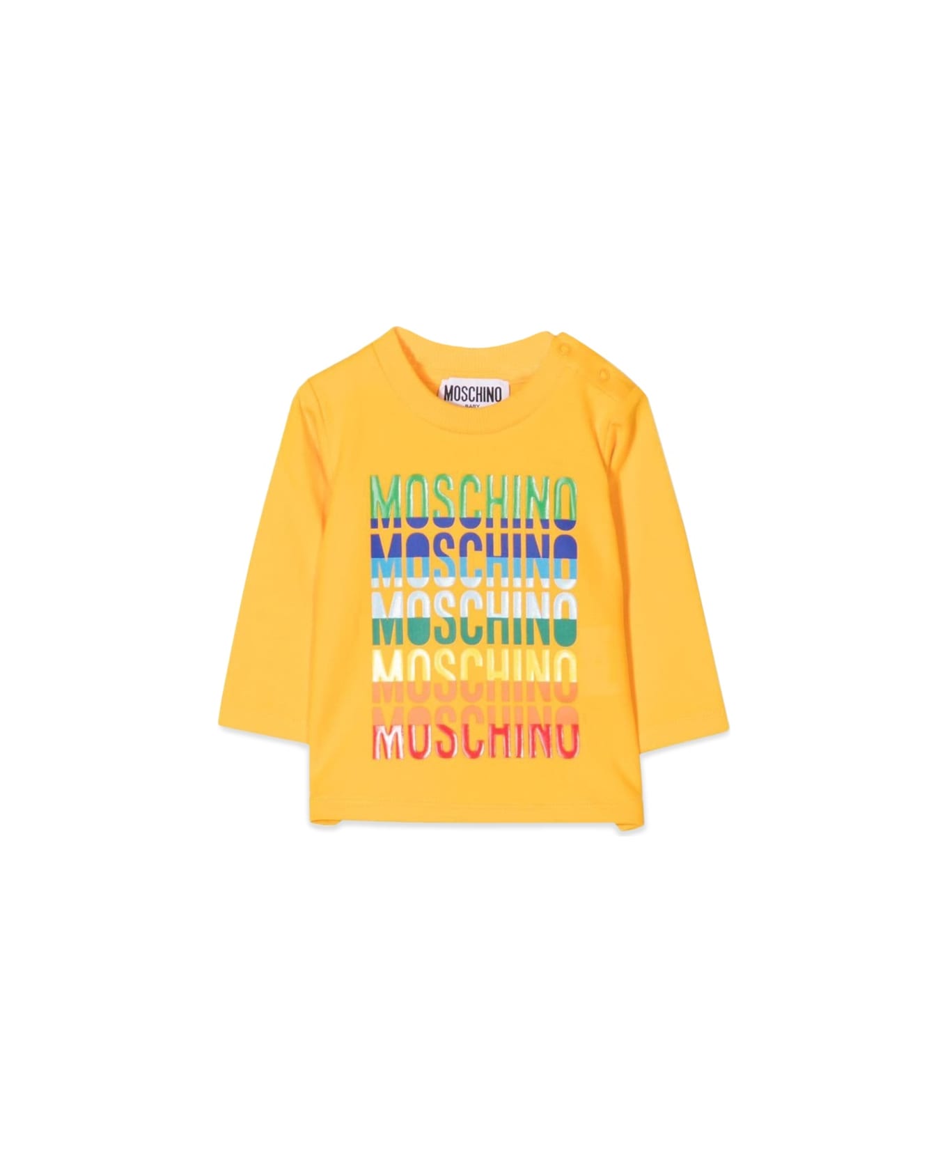 Moschino T-shirt Con Logo - YELLOW