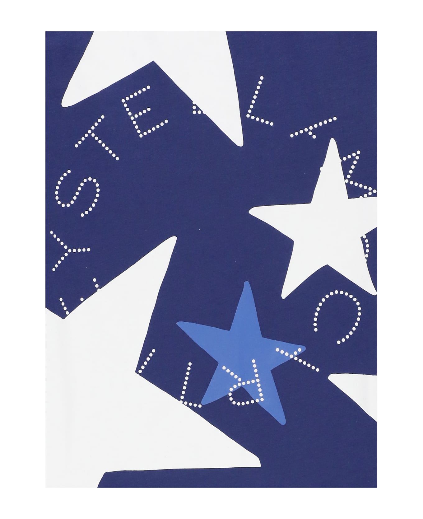 Stella McCartney T-shirt With Logo - Blue